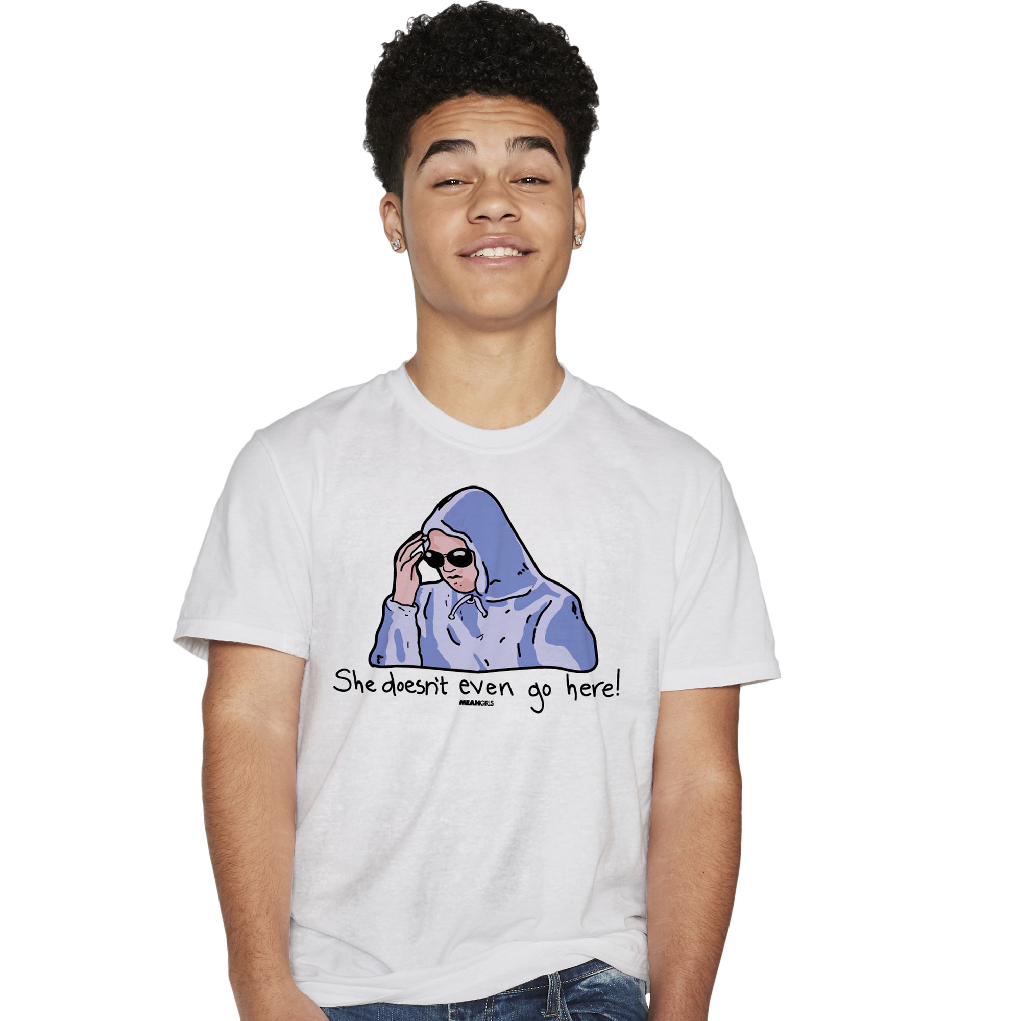 Mean Girls™ 'she Doesn'T Even Go Here' Graphic Tee