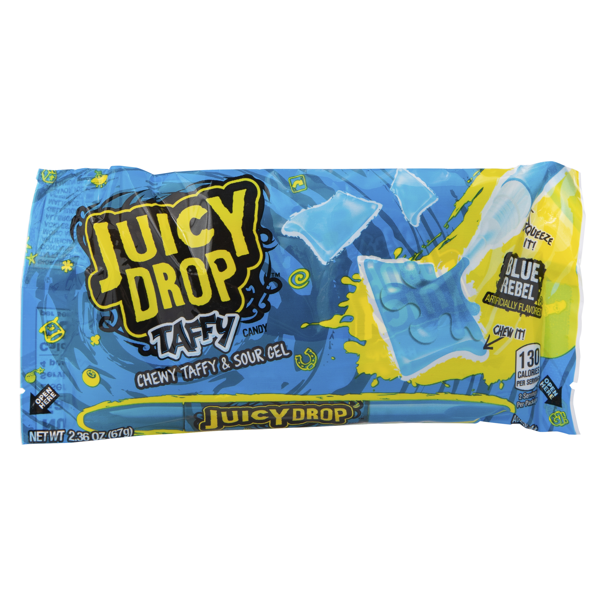 Juicy Drop Taffy® Chewy Taffy & Sour Gel 2.3oz