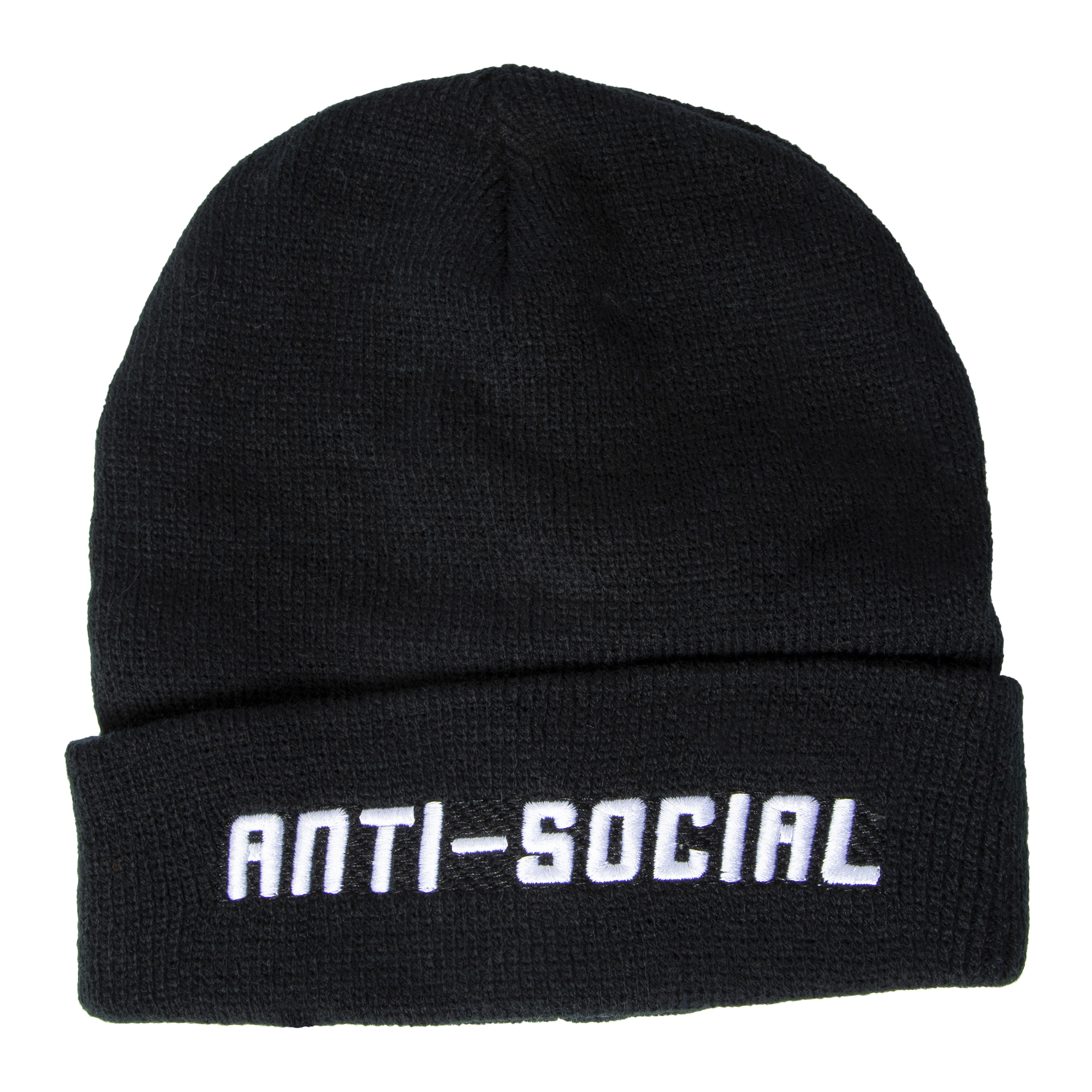 Embroidered Cuff Beanie