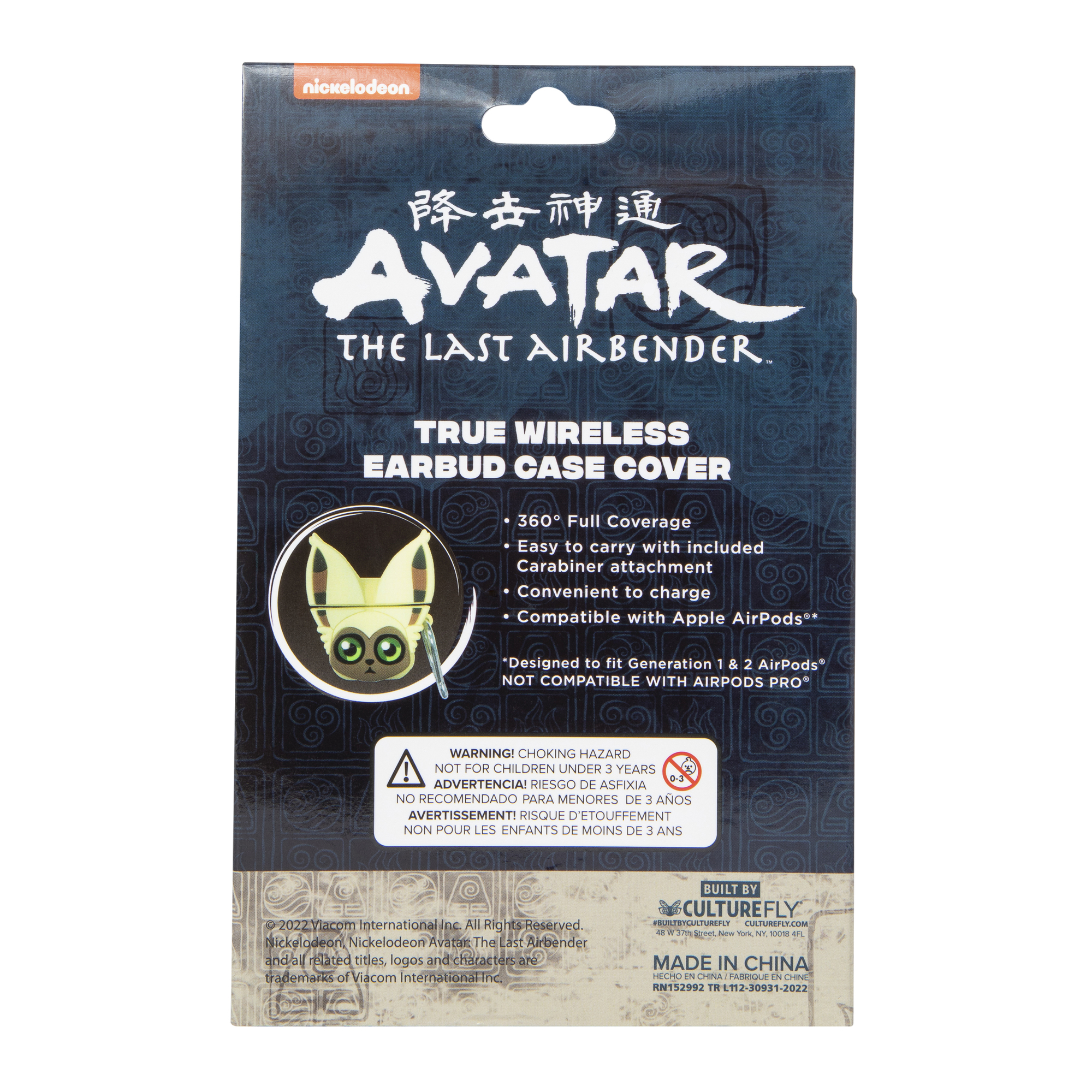 Avatar: The Last Airbender™ Aang Case Cover For Airpods® Gen 1/2