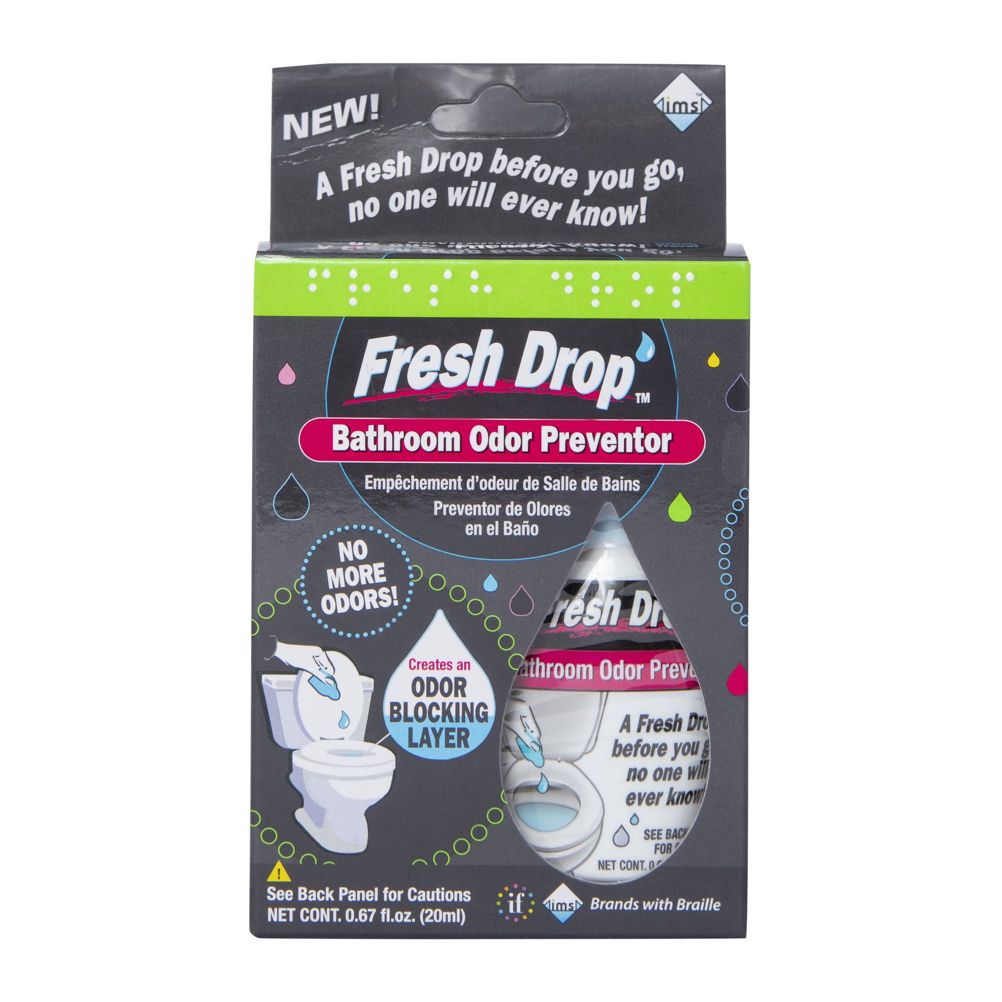Fresh Drop™ Bathroom Odor Preventor Drops 0.67oz