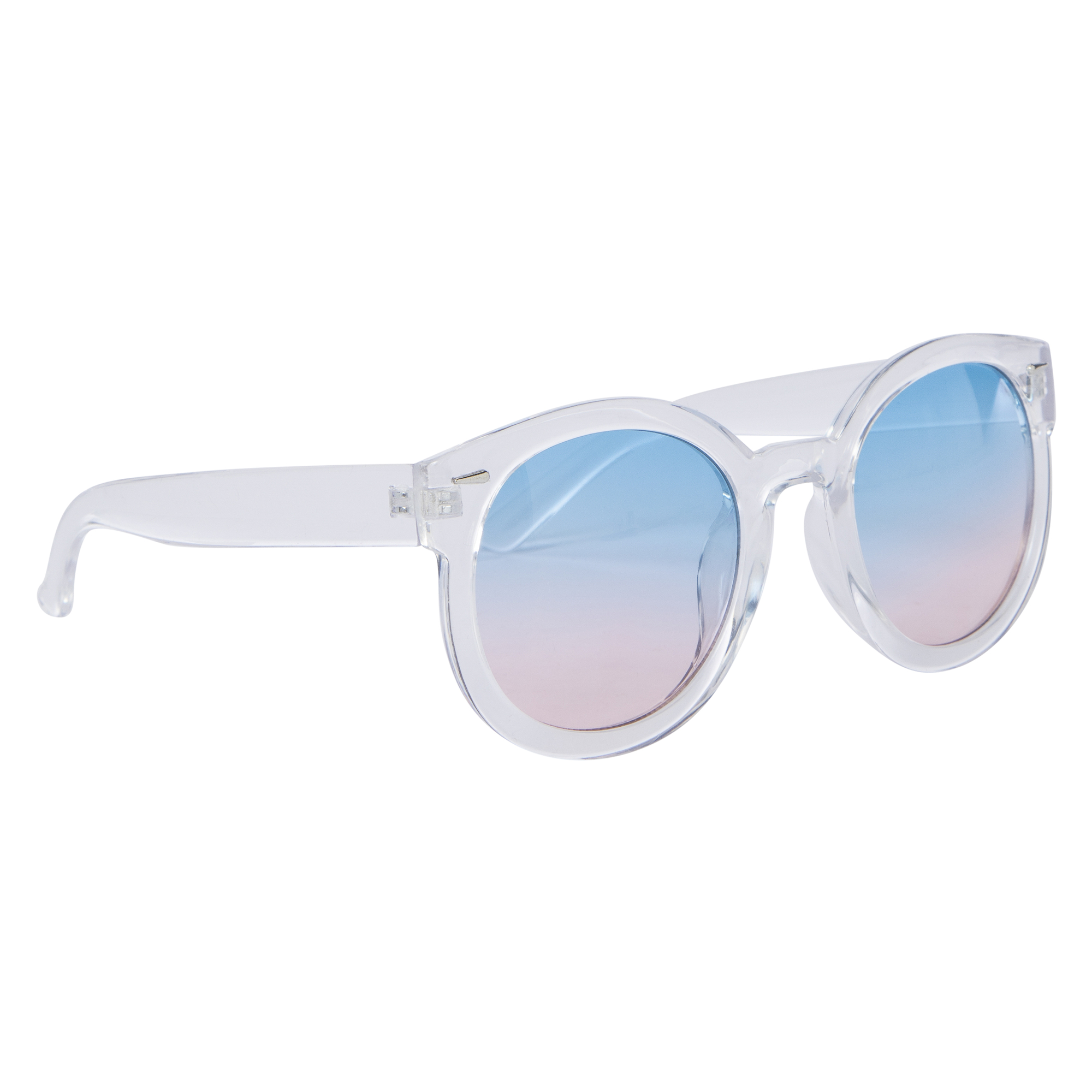 Ladies Rounded Ocean Ombre Sunglasses