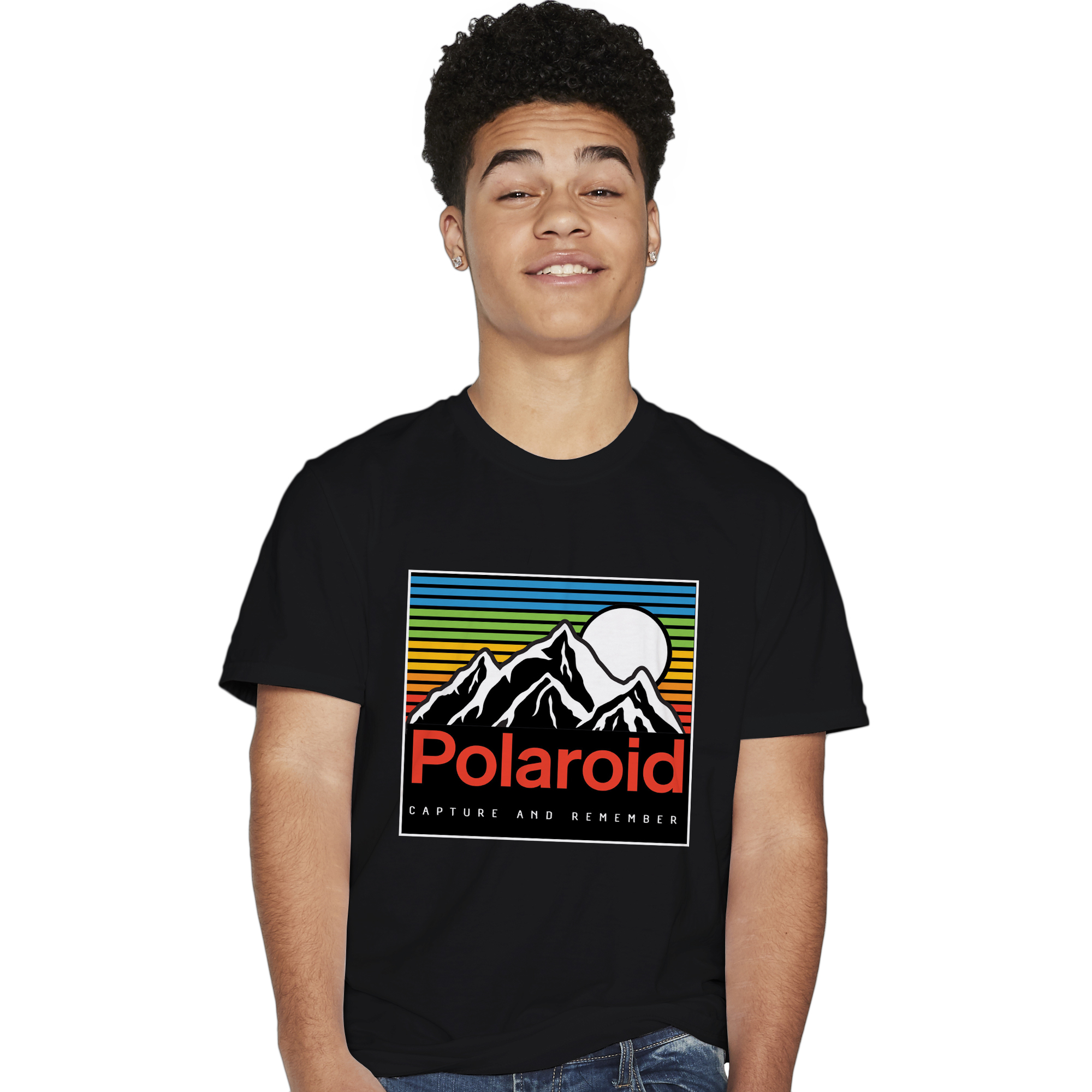 Polaroid™ Mountain Graphic Tee