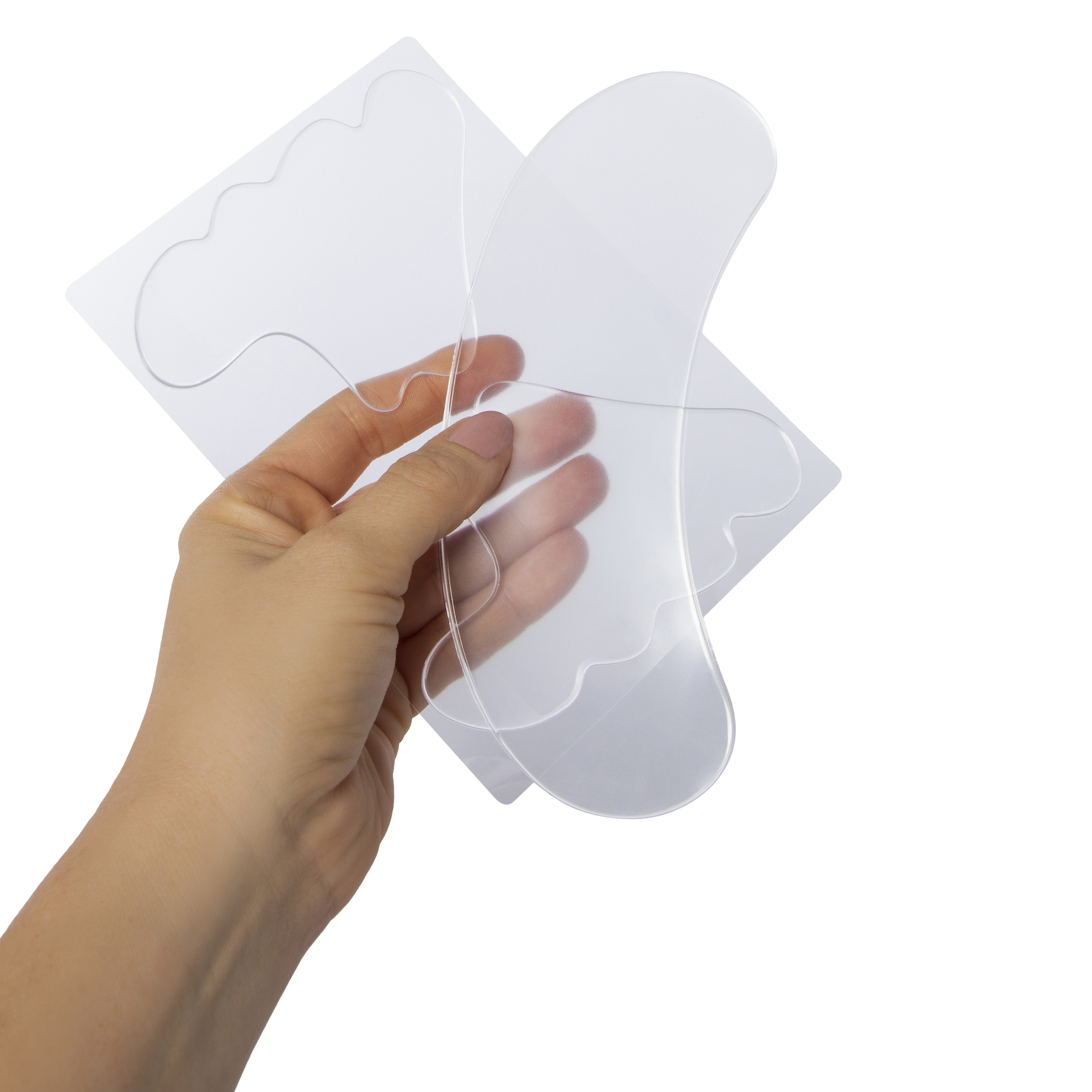 Clinicals By Spascriptions™ Reusable Anti-Wrinkle Silicone Mask Set - Neck & Smile Lines