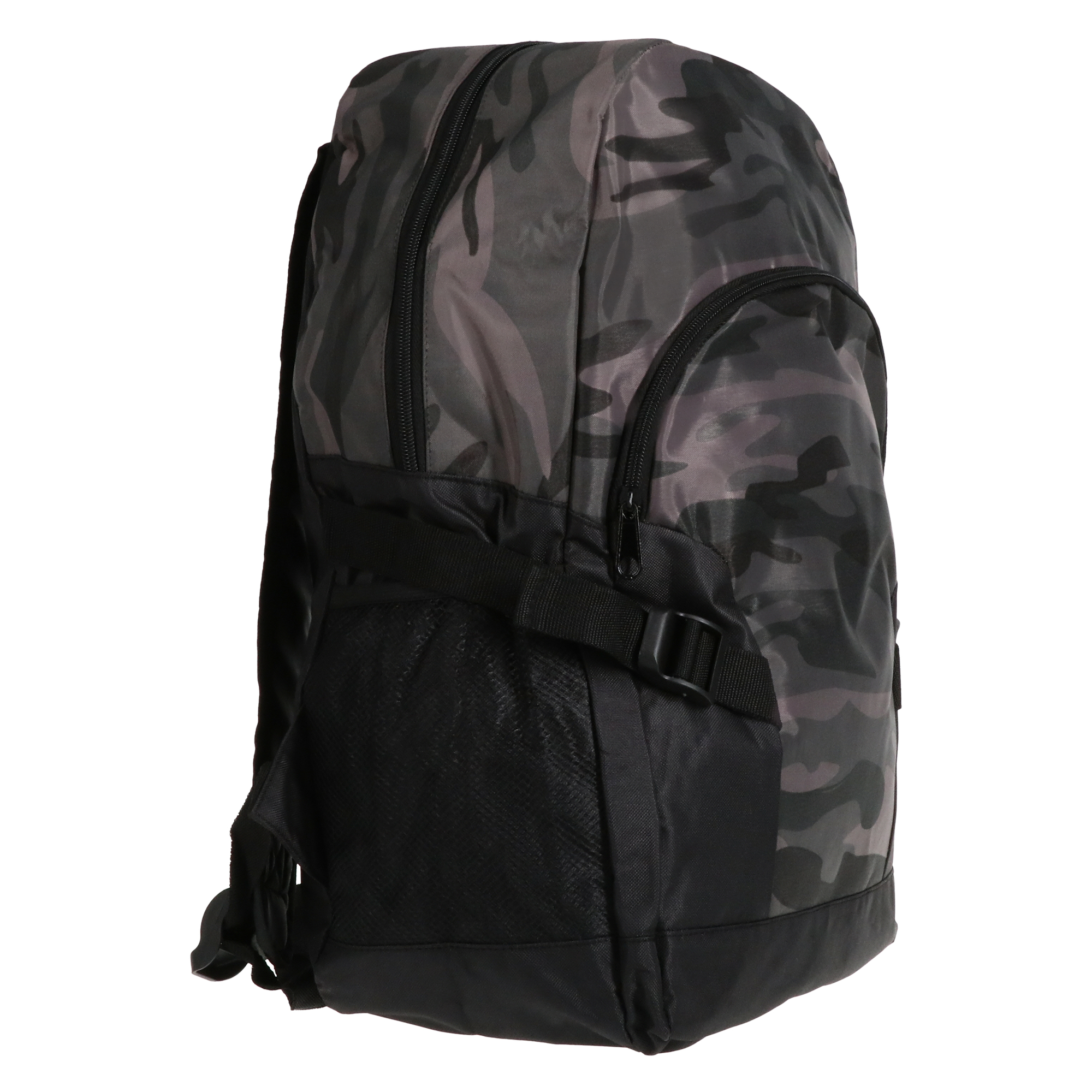 Camo Double Buckle Backpack 17in