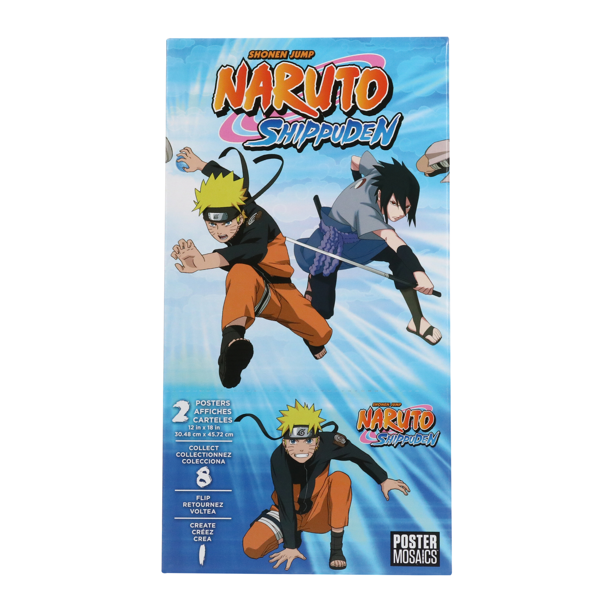Poster Mosaics™ Mystery Poster 2-Pack - Naruto
