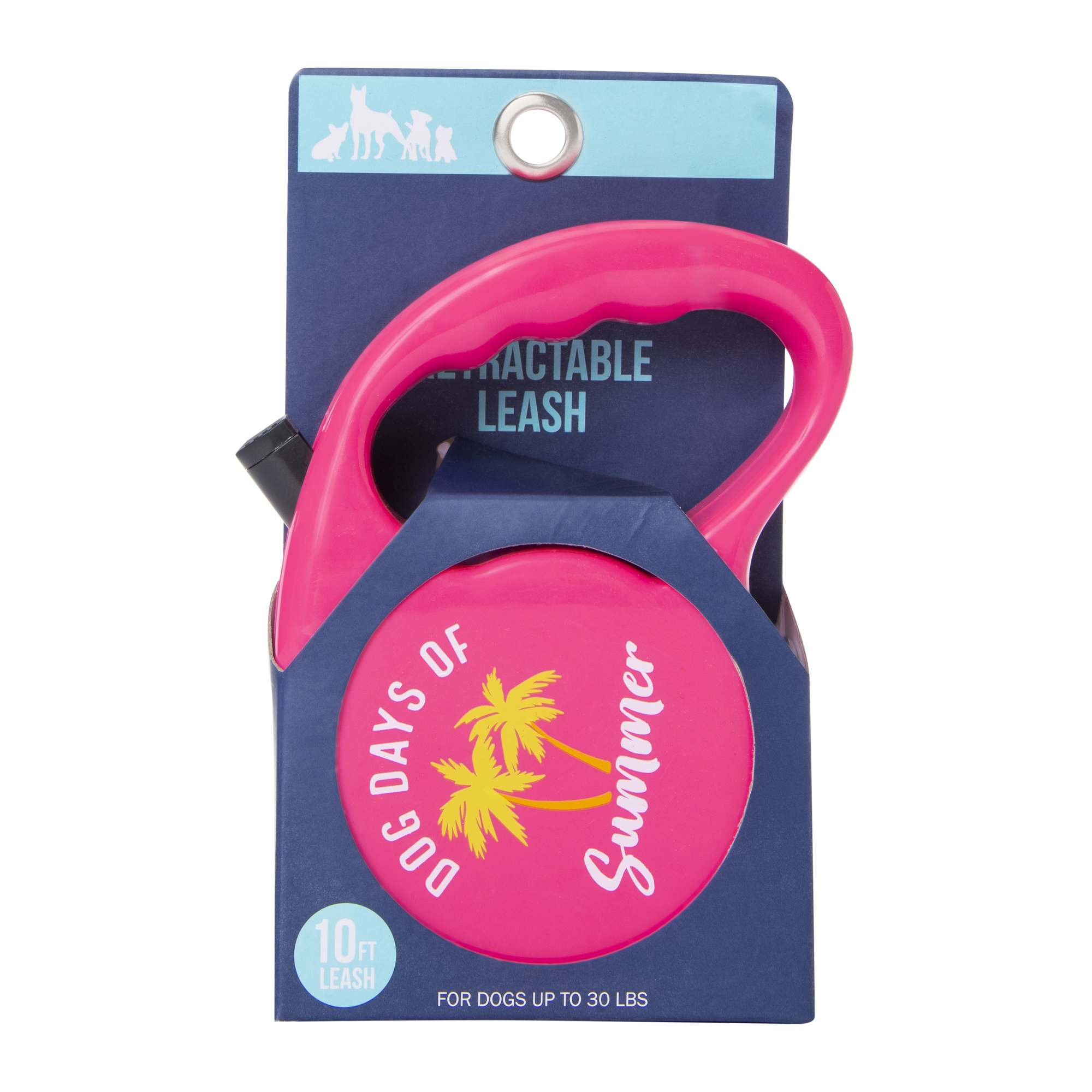 10ft Retractable Dog Leash (For Dogs Up To 30lb)