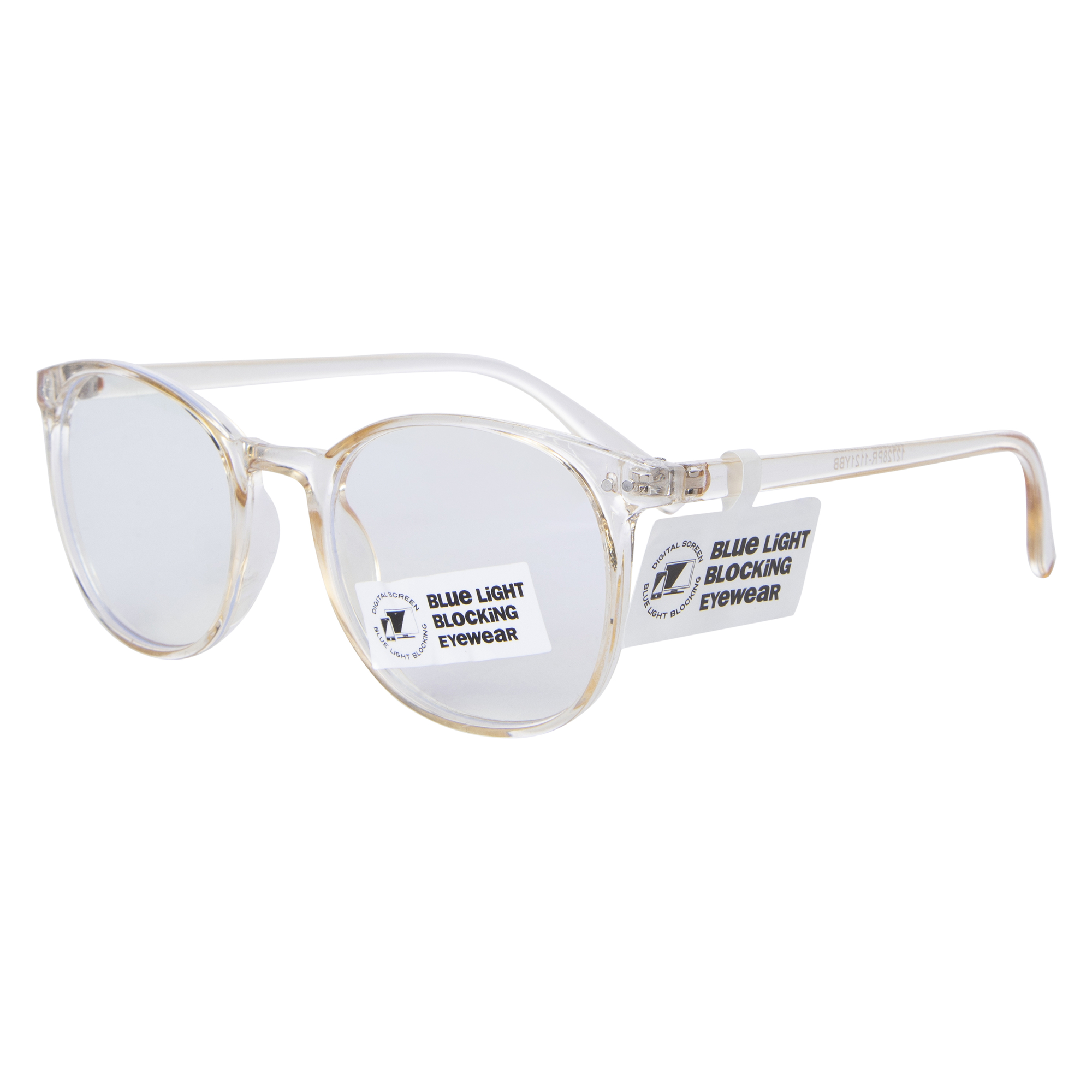 Ladies Rounded Blue Light Blocking Glasses