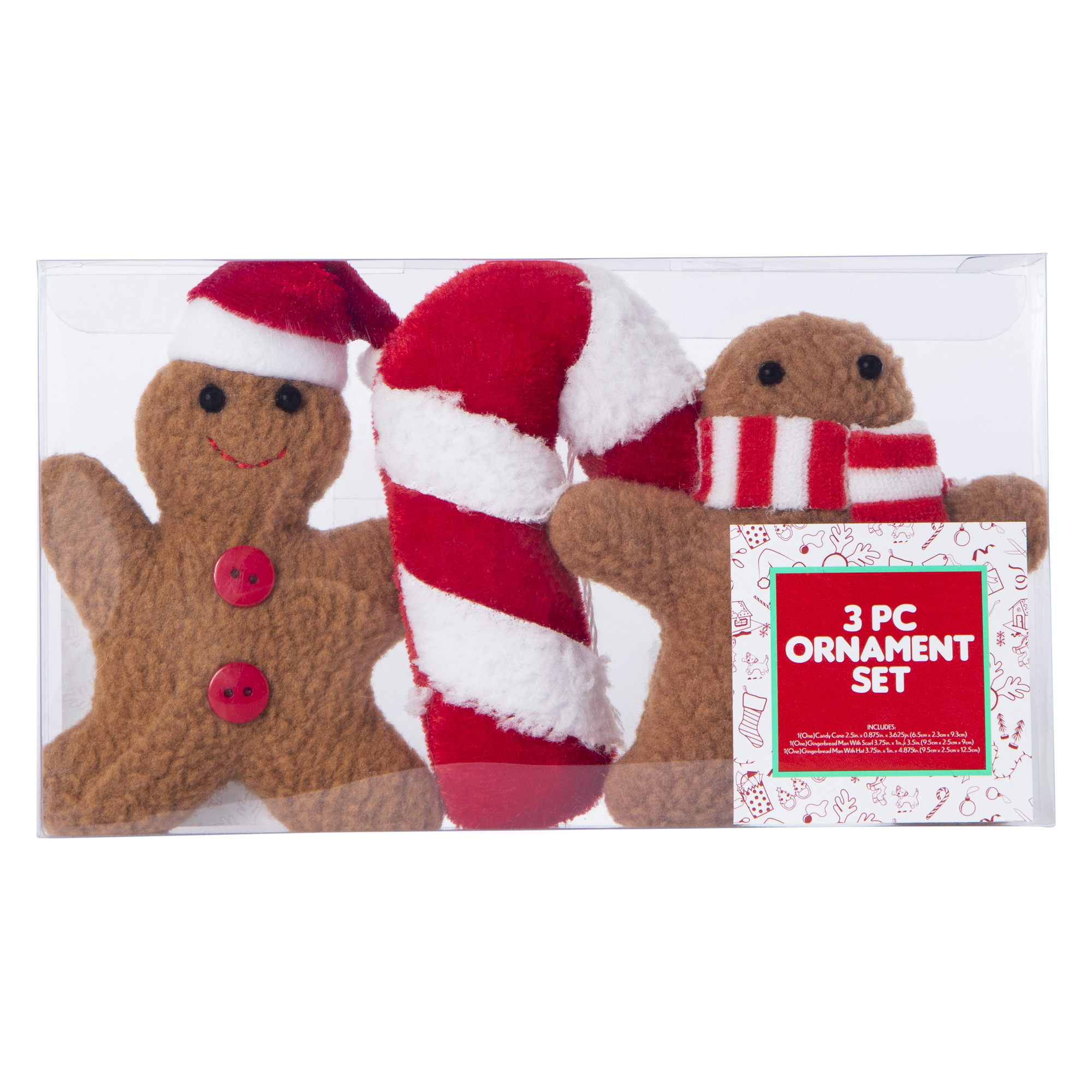 Christmas Ornament Set 3-Piece