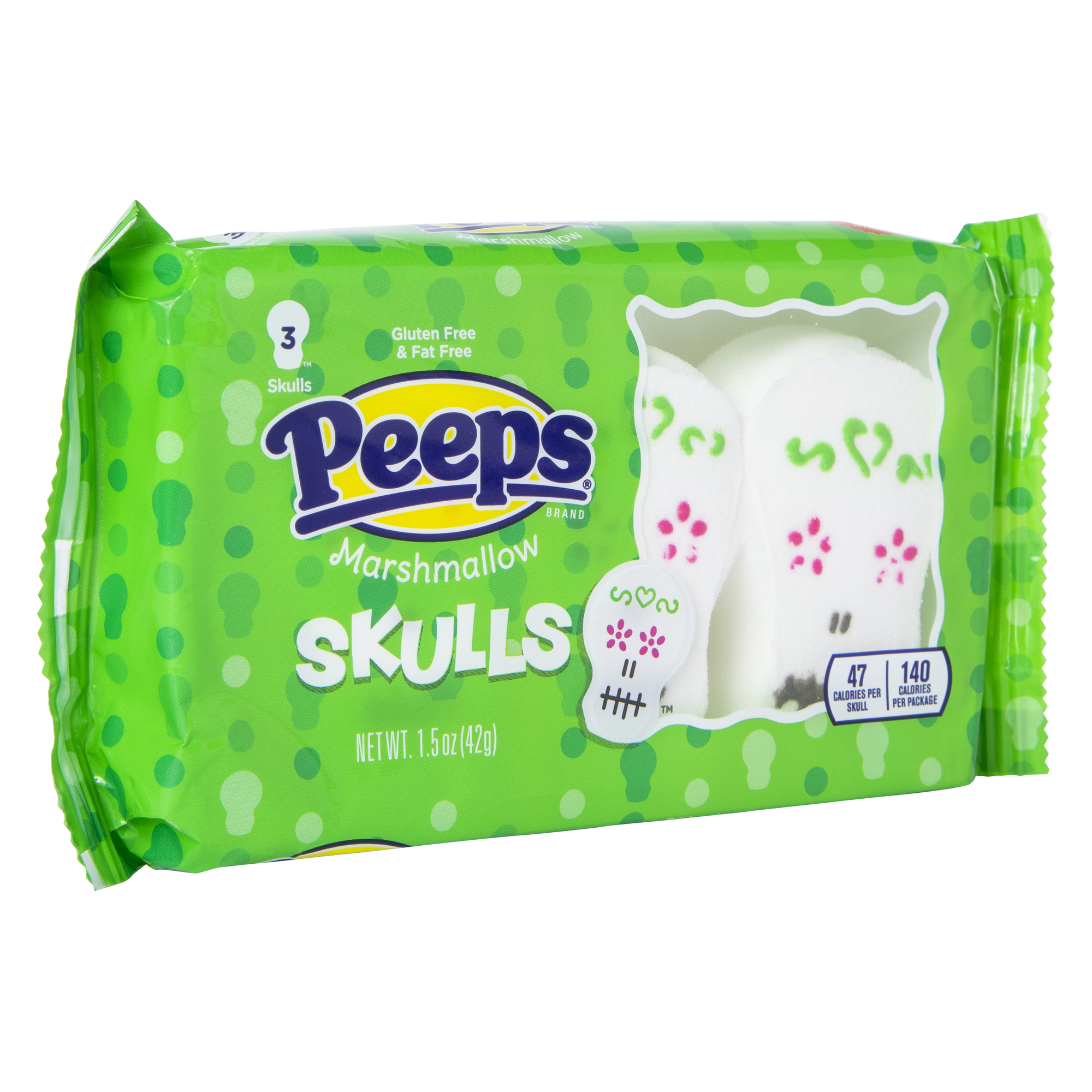 Peeps® 3-Count Marshmallow Skulls 1.5oz