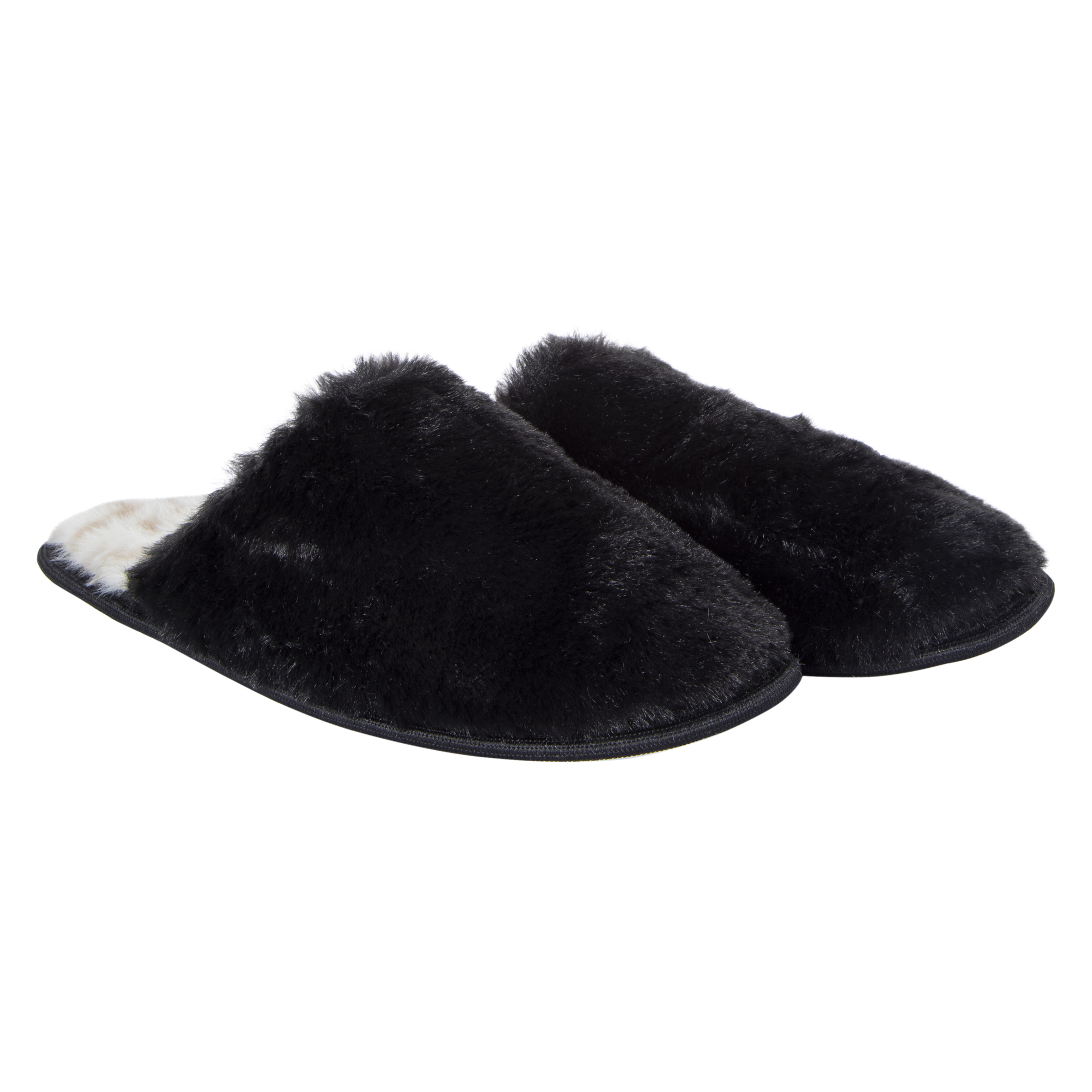 Ladies Faux Fur Slippers