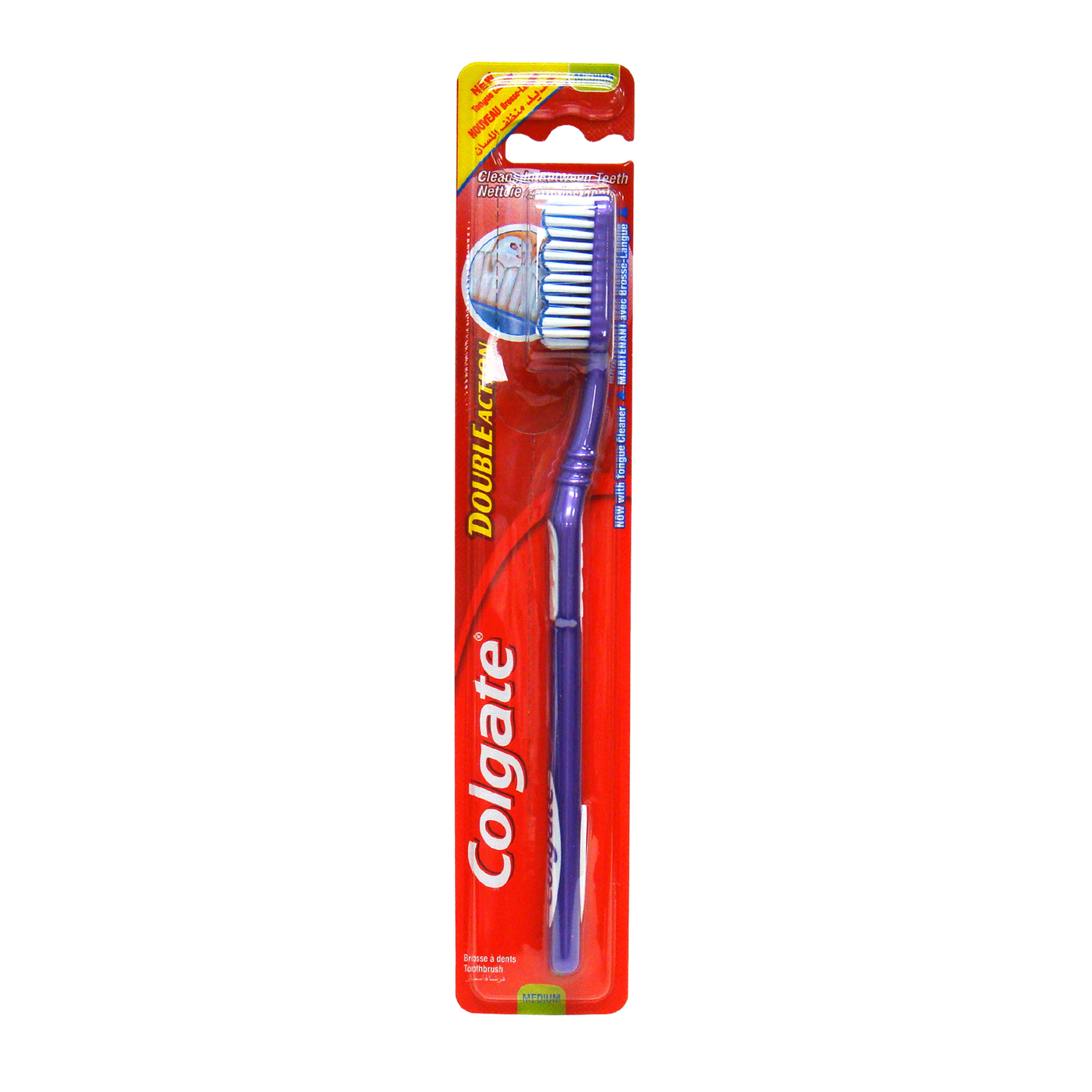 Colgate® Double Action Medium Toothbrush (Styles May Vary)