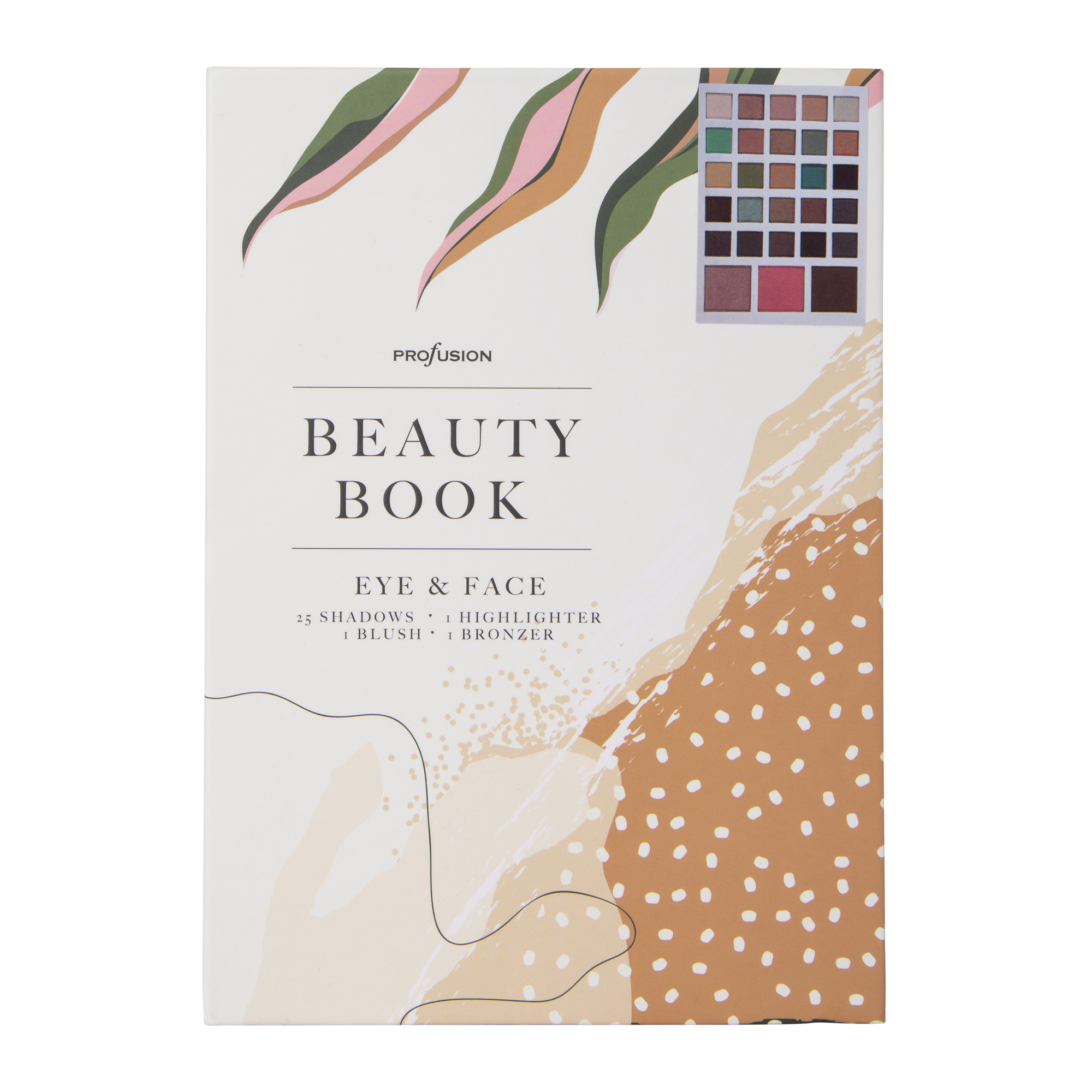 Profusion Beauty Book Eye & Face 28-Piece Makeup Palette