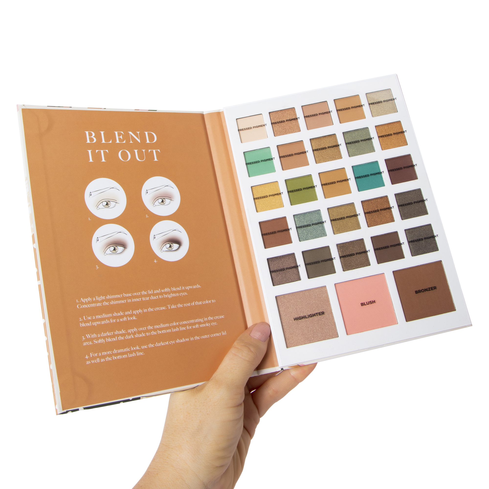 Profusion Beauty Book Eye & Face 28-Piece Makeup Palette