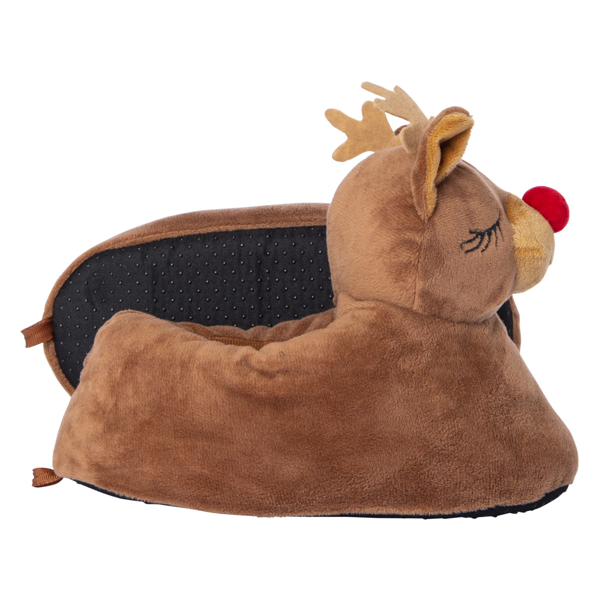 Plush Holiday Slippers