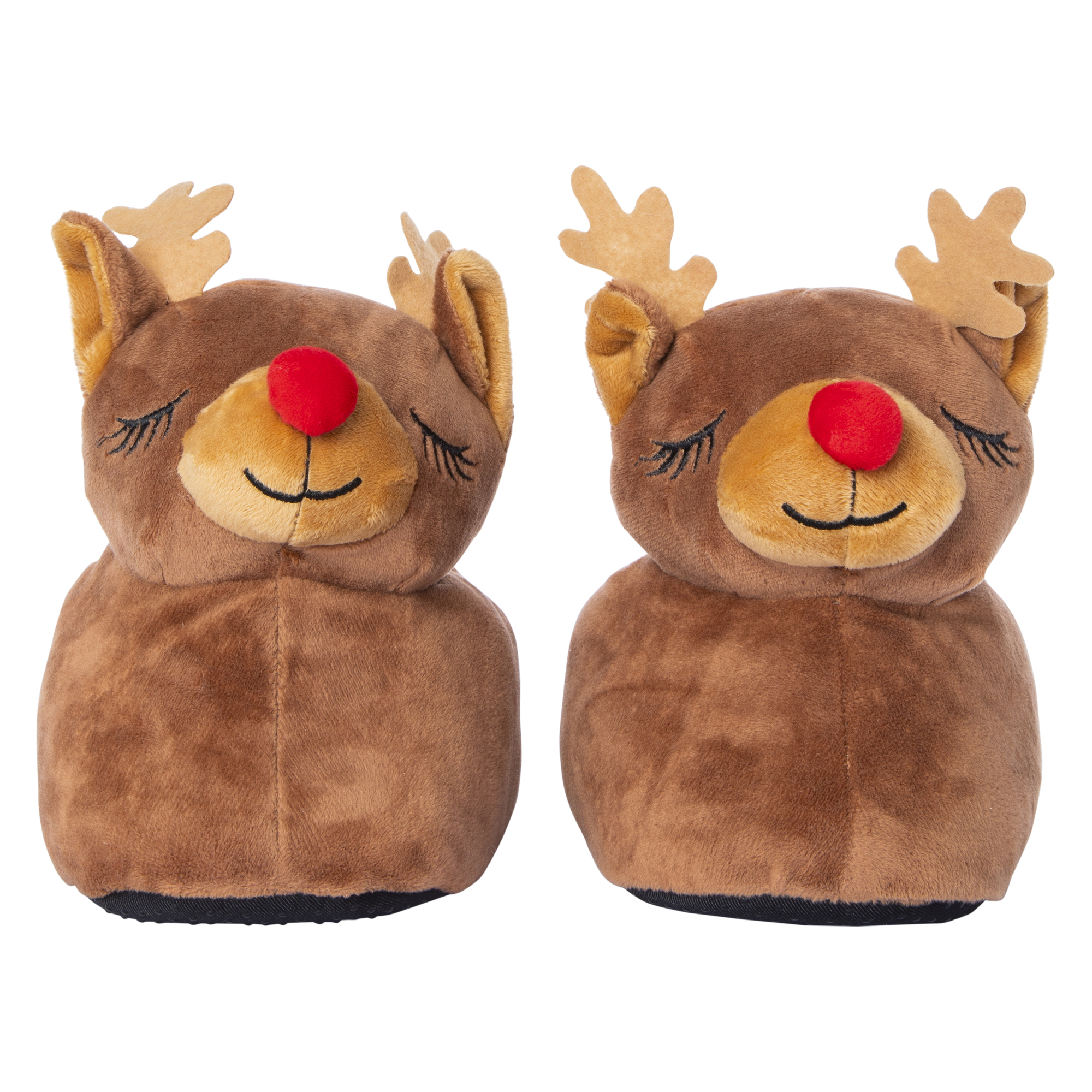 Plush Holiday Slippers