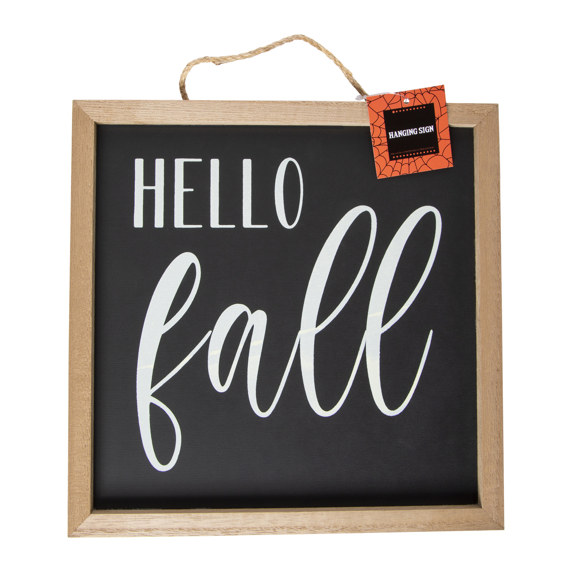 Hello Fall' Wall Sign 10in x 10in