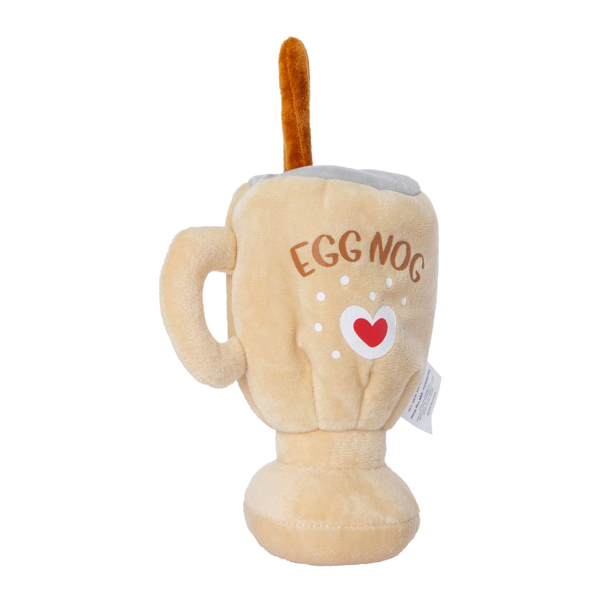 Holiday Peek-A-Boo Plush Dog Toy 6in