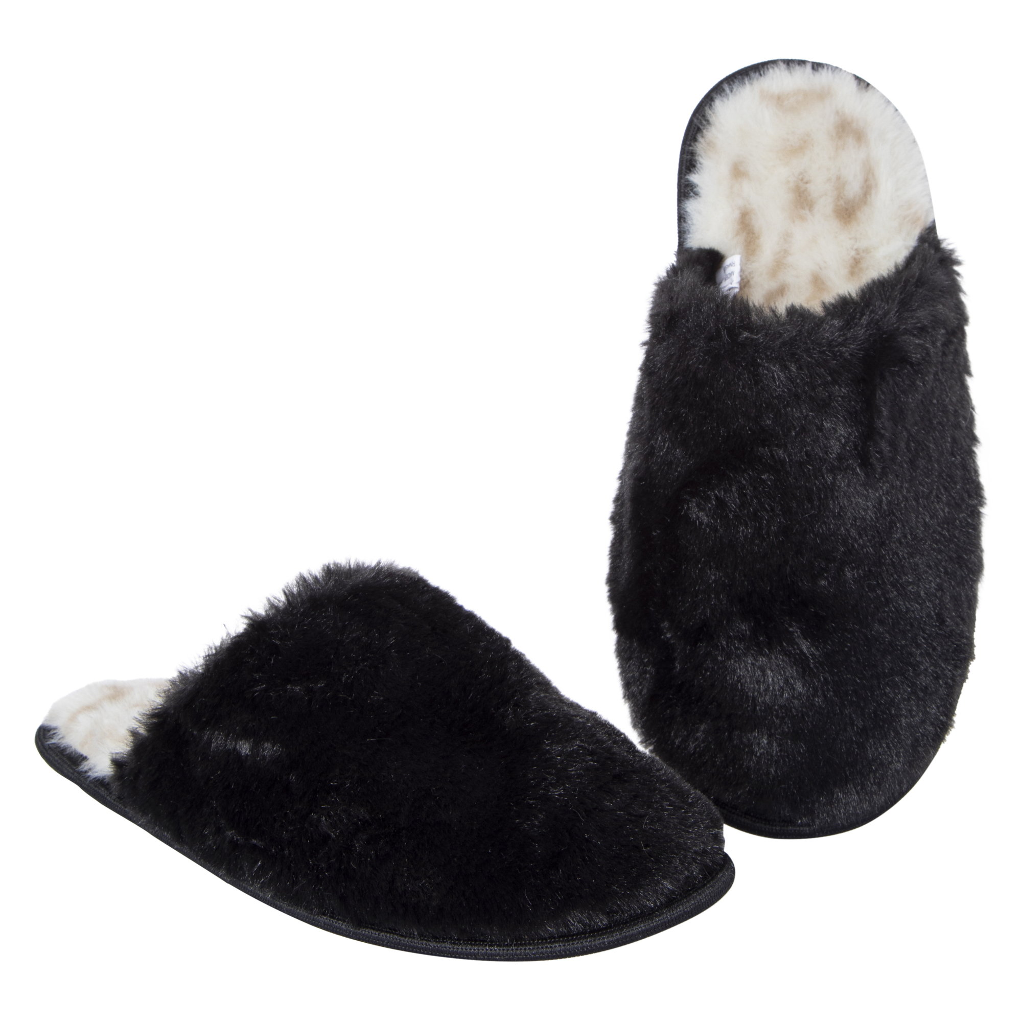 Ladies Faux Fur Slippers