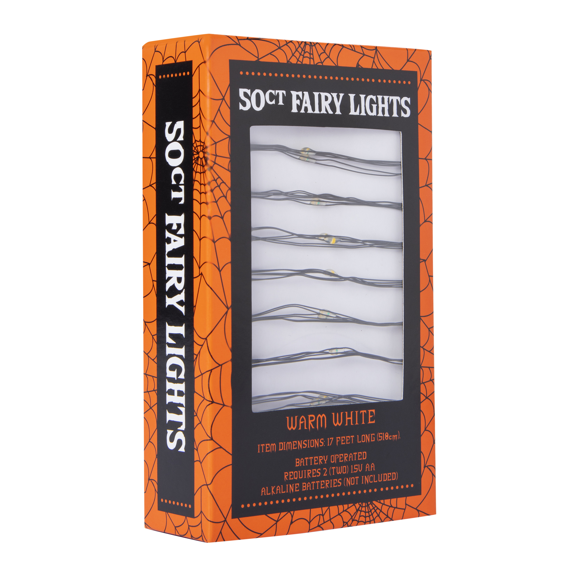 17ft Fairy Lights - Warm White