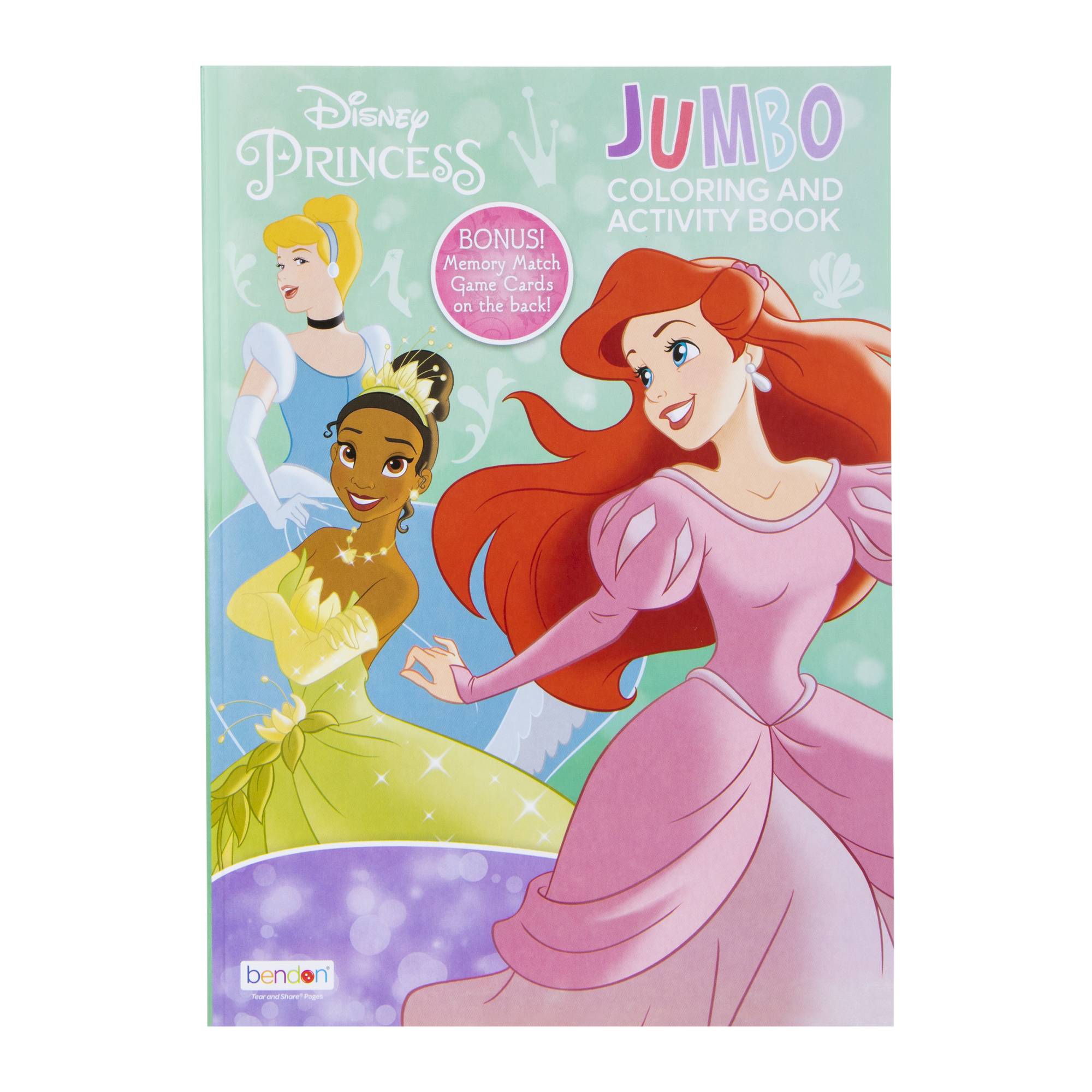 Disney Princess Jumbo Coloring & Activity Book