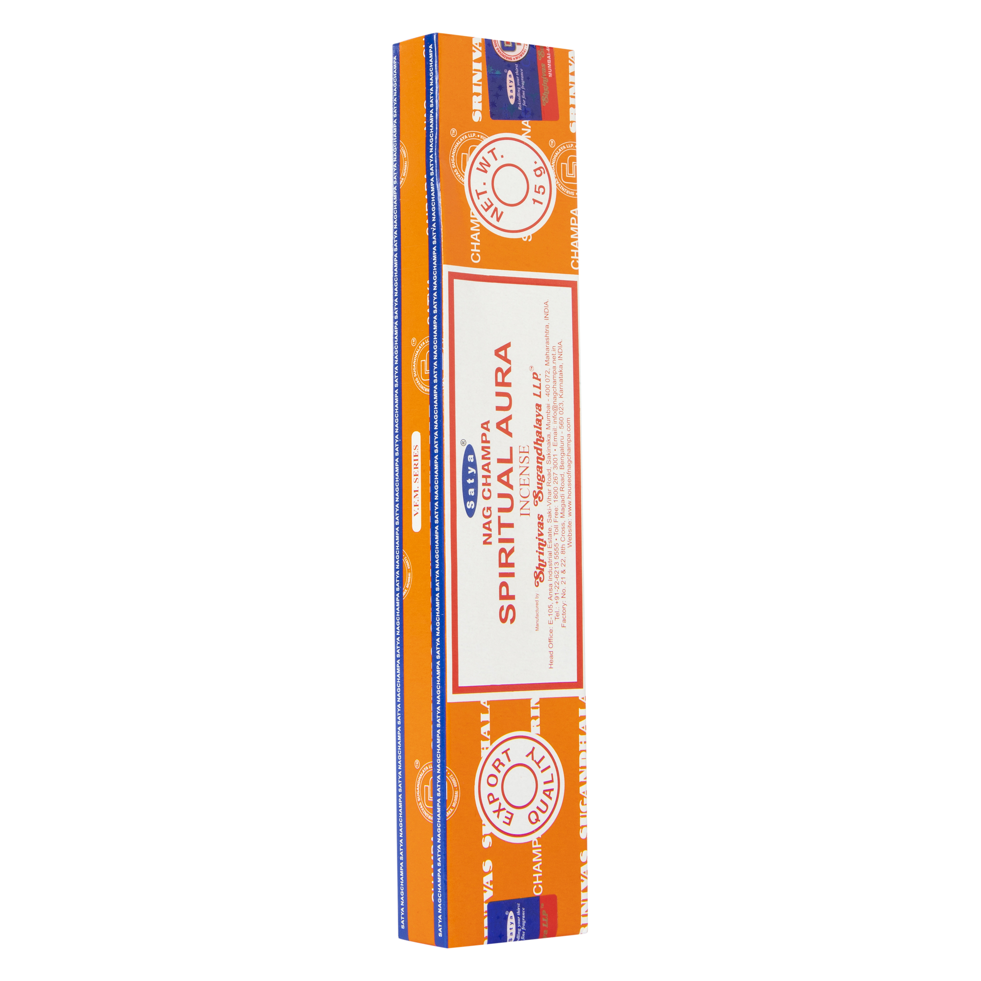 Satya® Nag Champa incense - Spiritual Aura