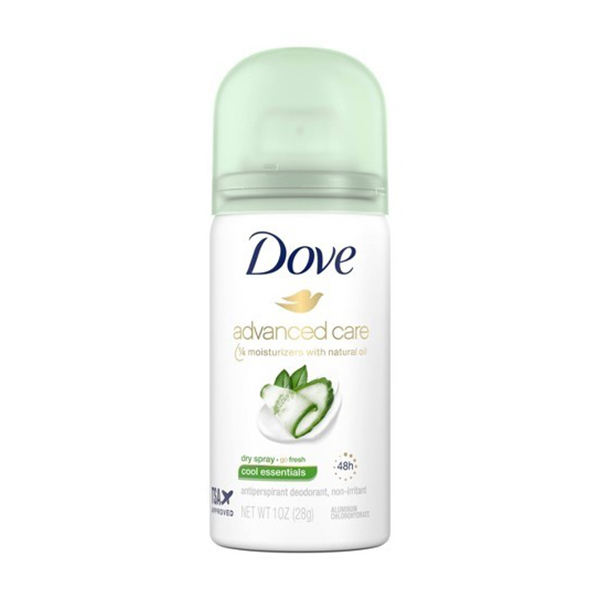 Dove® Advanced Care Dry Spray + Go Fresh Antiperspirant Deodorant 1oz - Cucumber