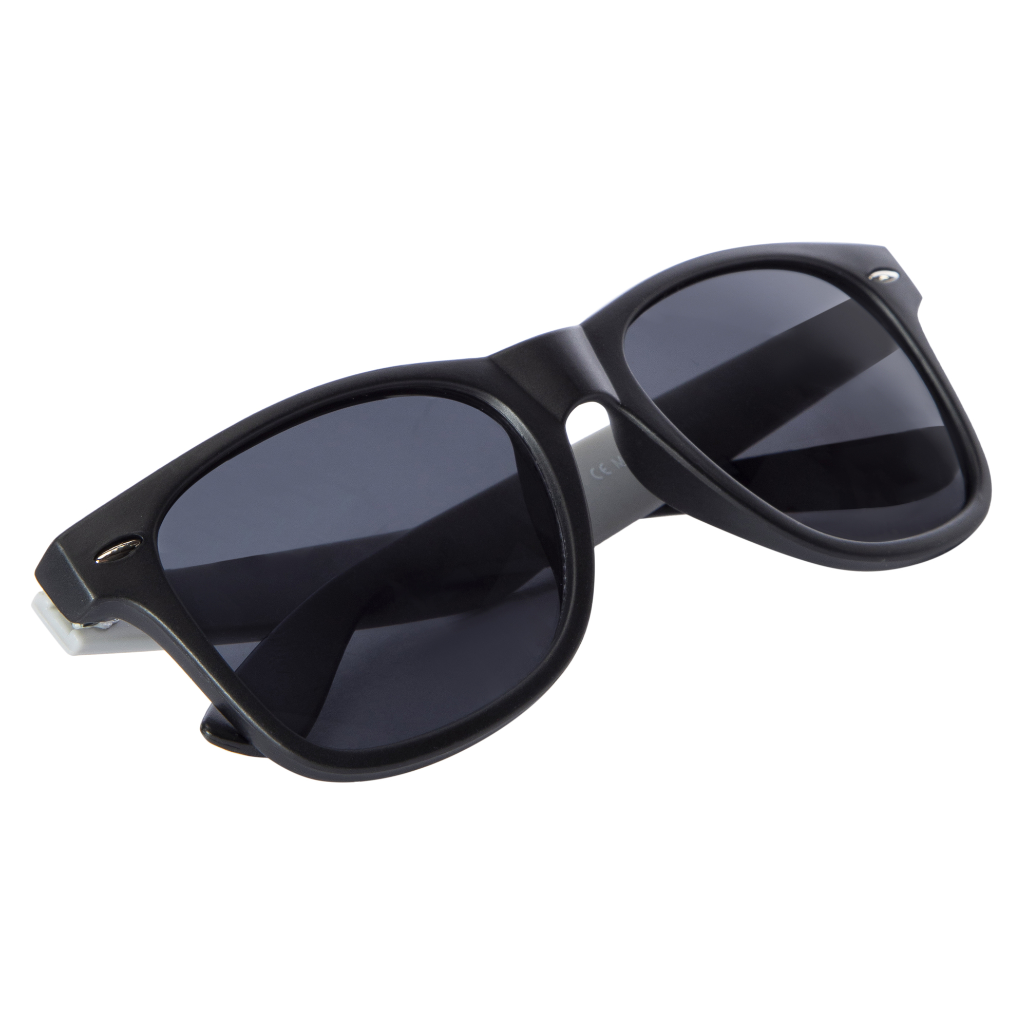 Mens Contrast Wayfarer Sunglasses