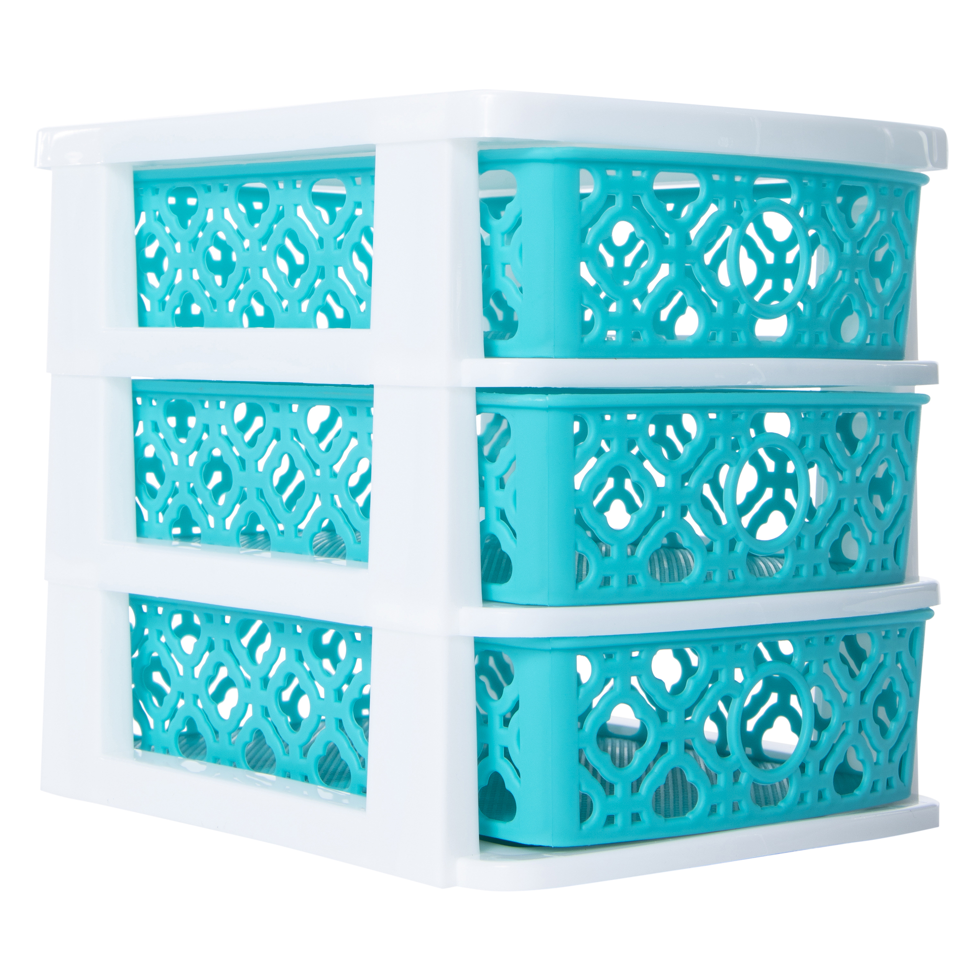 Trellis Stackable 3-Drawer Mini Organizer 7.5in