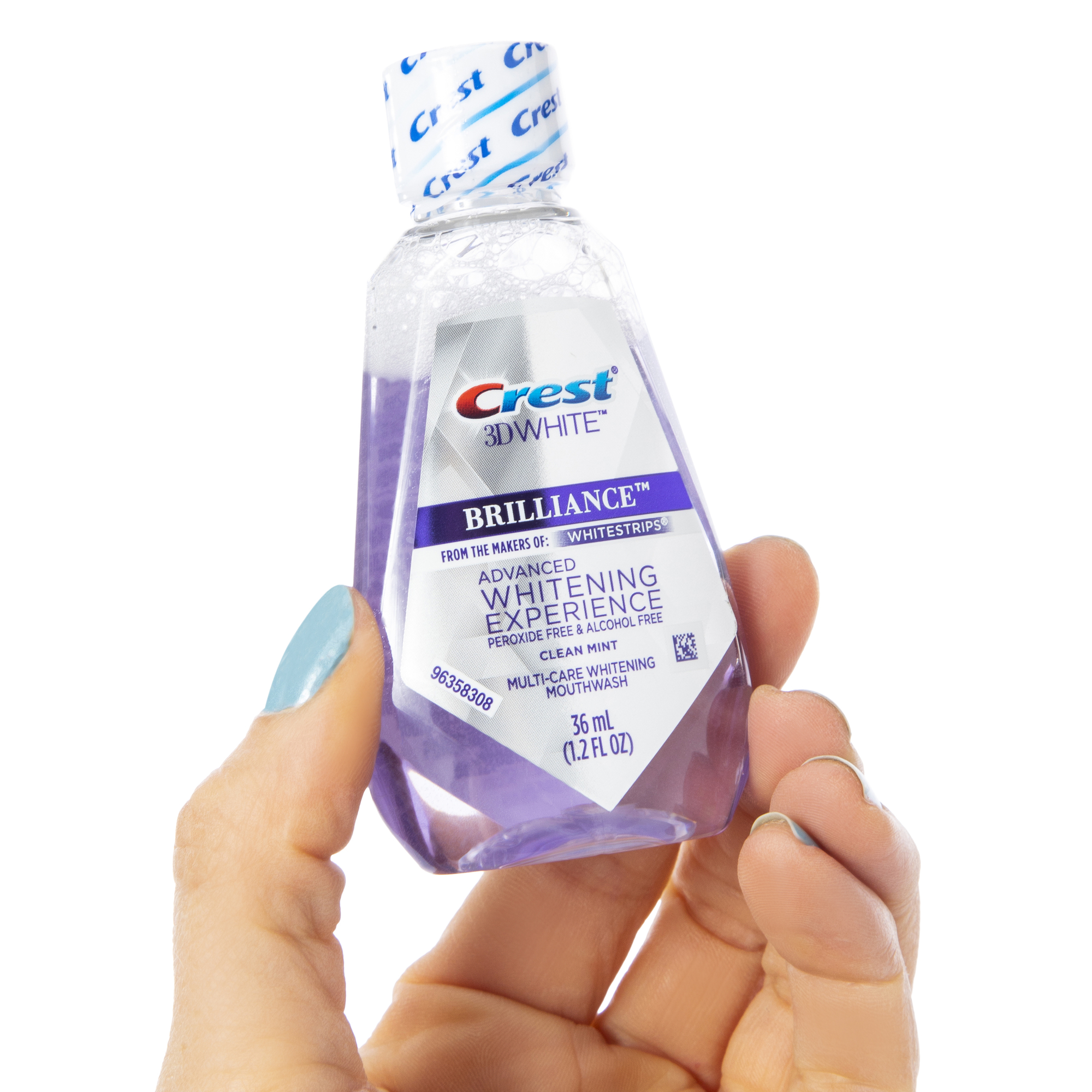Crest® 3D White™ Brilliance™ Mouthwash 1.2oz Travel Size