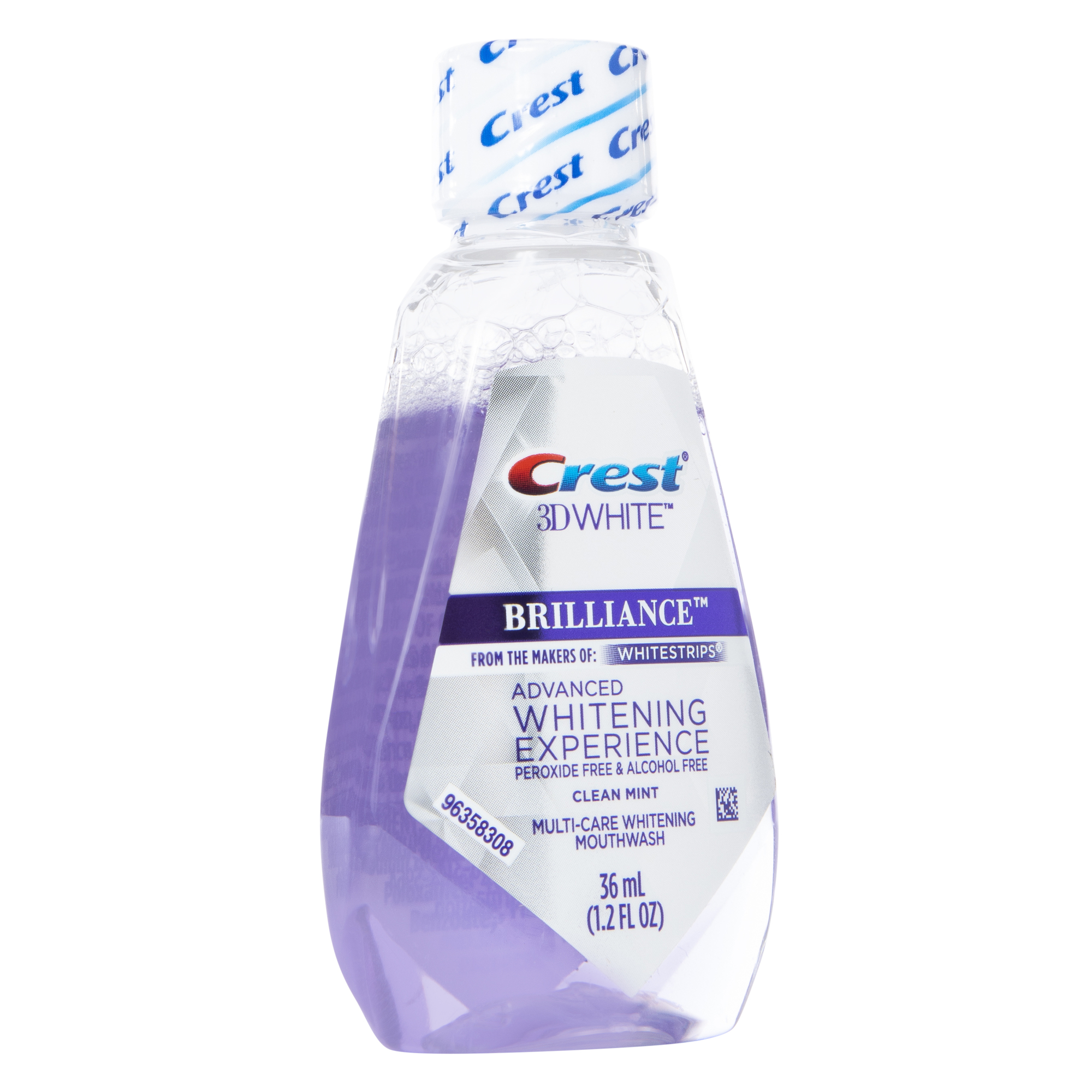 Crest® 3D White™ Brilliance™ Mouthwash 1.2oz Travel Size