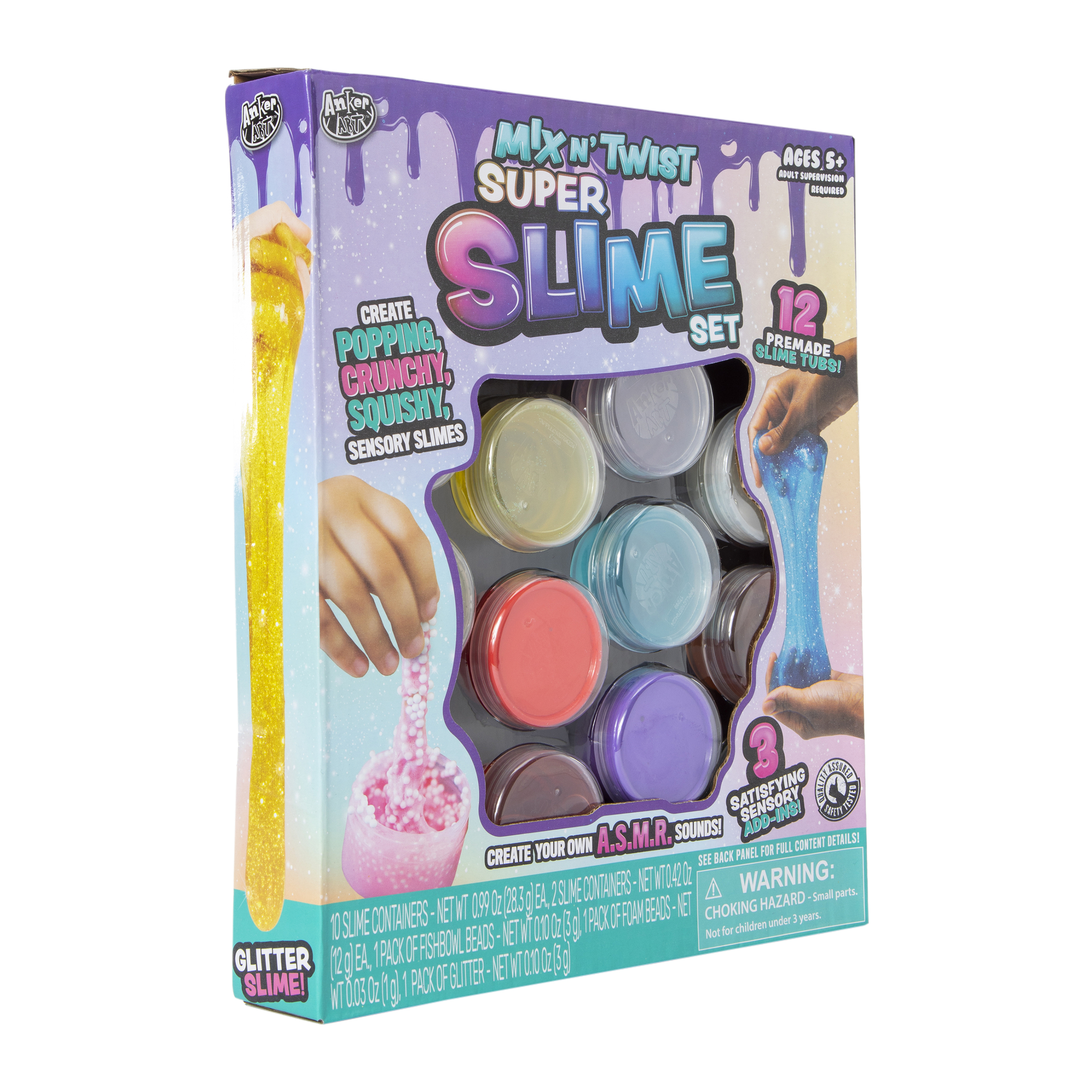 Mix N' Twist Super Slime Set 12-Count