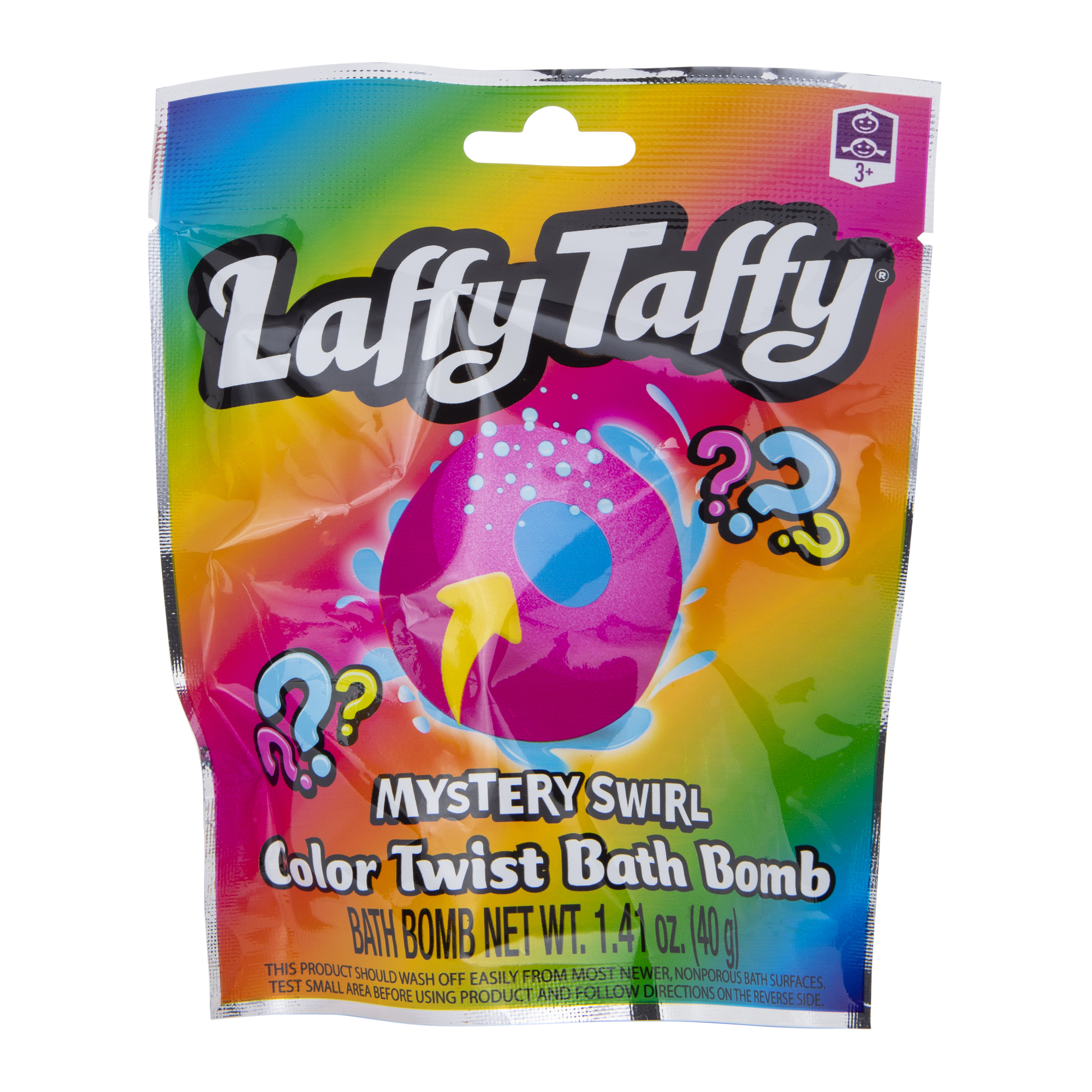 Mystery Swirl Color Twist Bath Bomb 1.41oz - Laffy Taffy®
