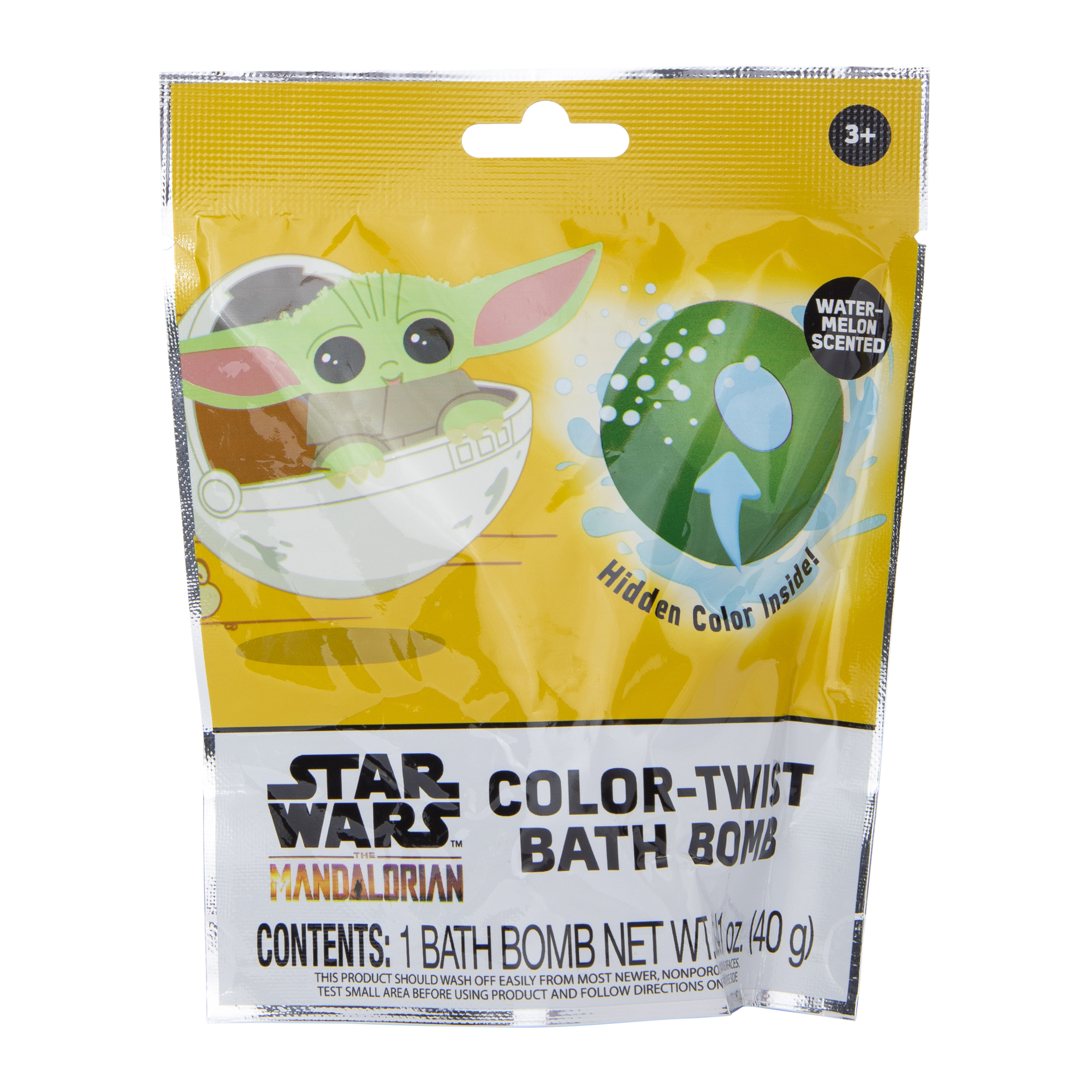 Mystery Swirl Color Twist Bath Bomb 1.41oz - Baby Yoda