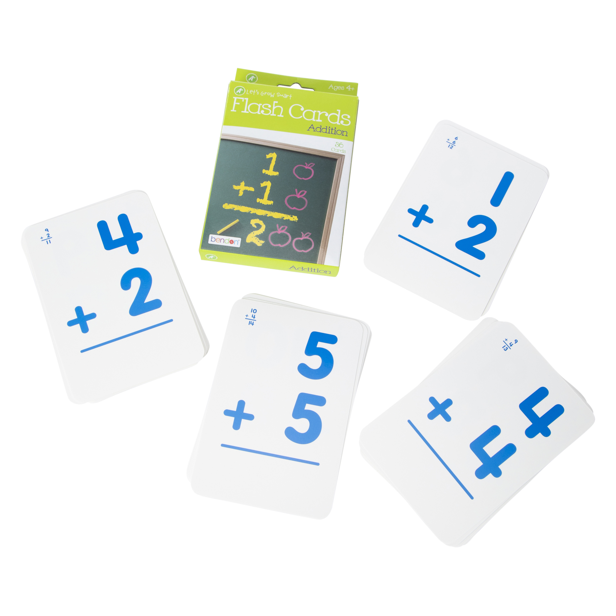 Addition Flash Cards 36-Count