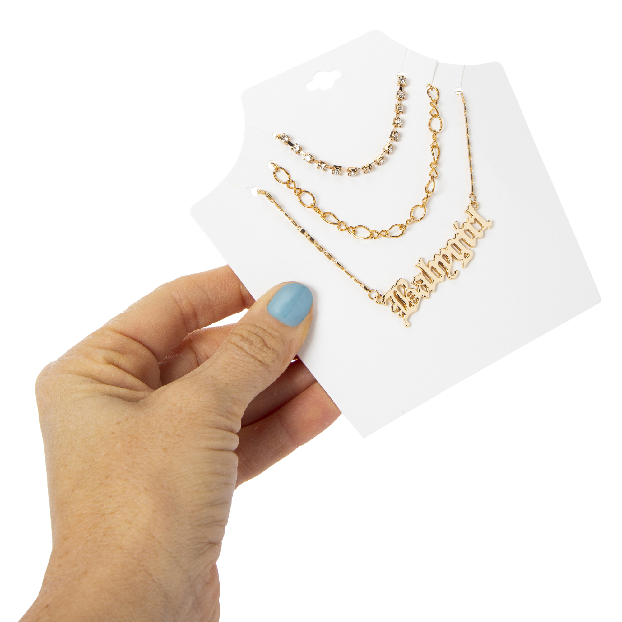 Babygirl’ Layered Gold Chain Necklace
