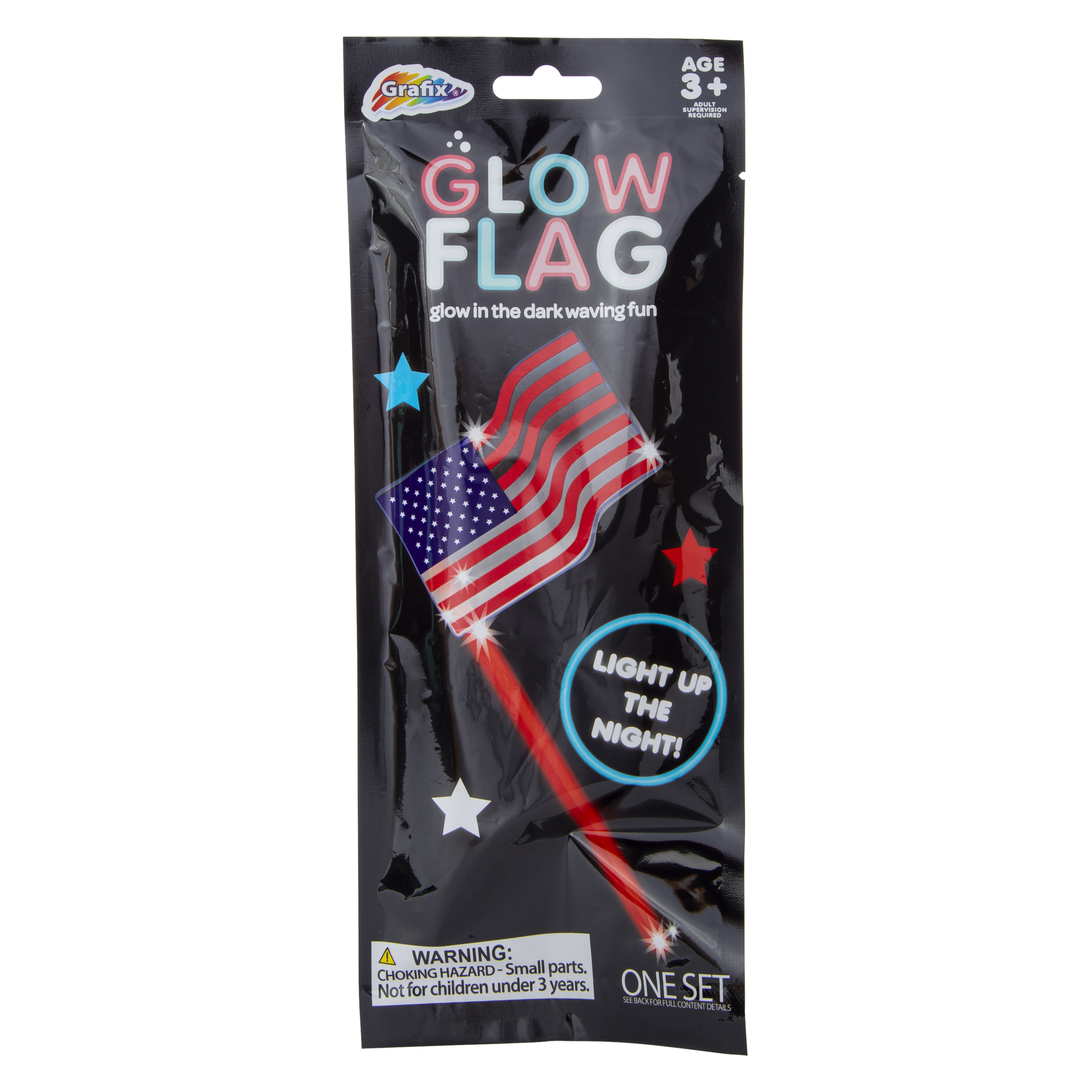 grafix® american flag glow stick | Five Below