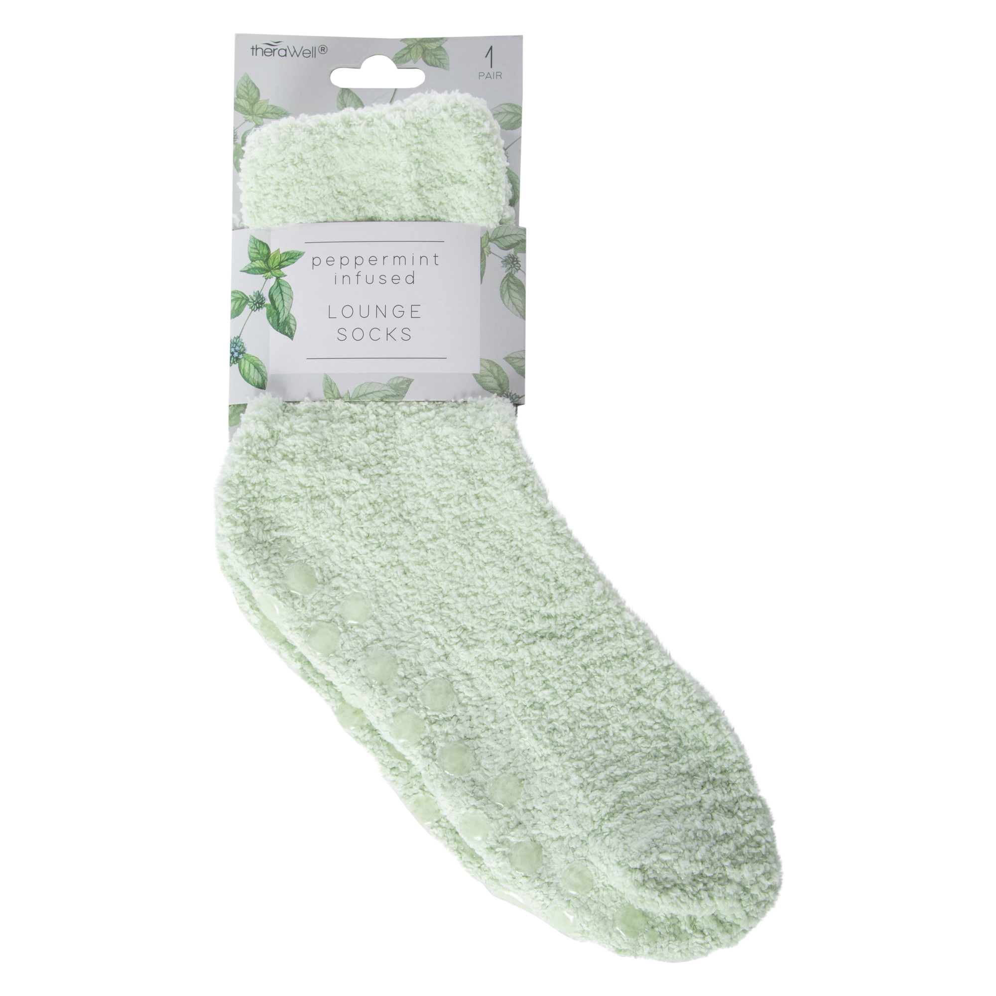 Ladies infused Fuzzy Lounge Socks