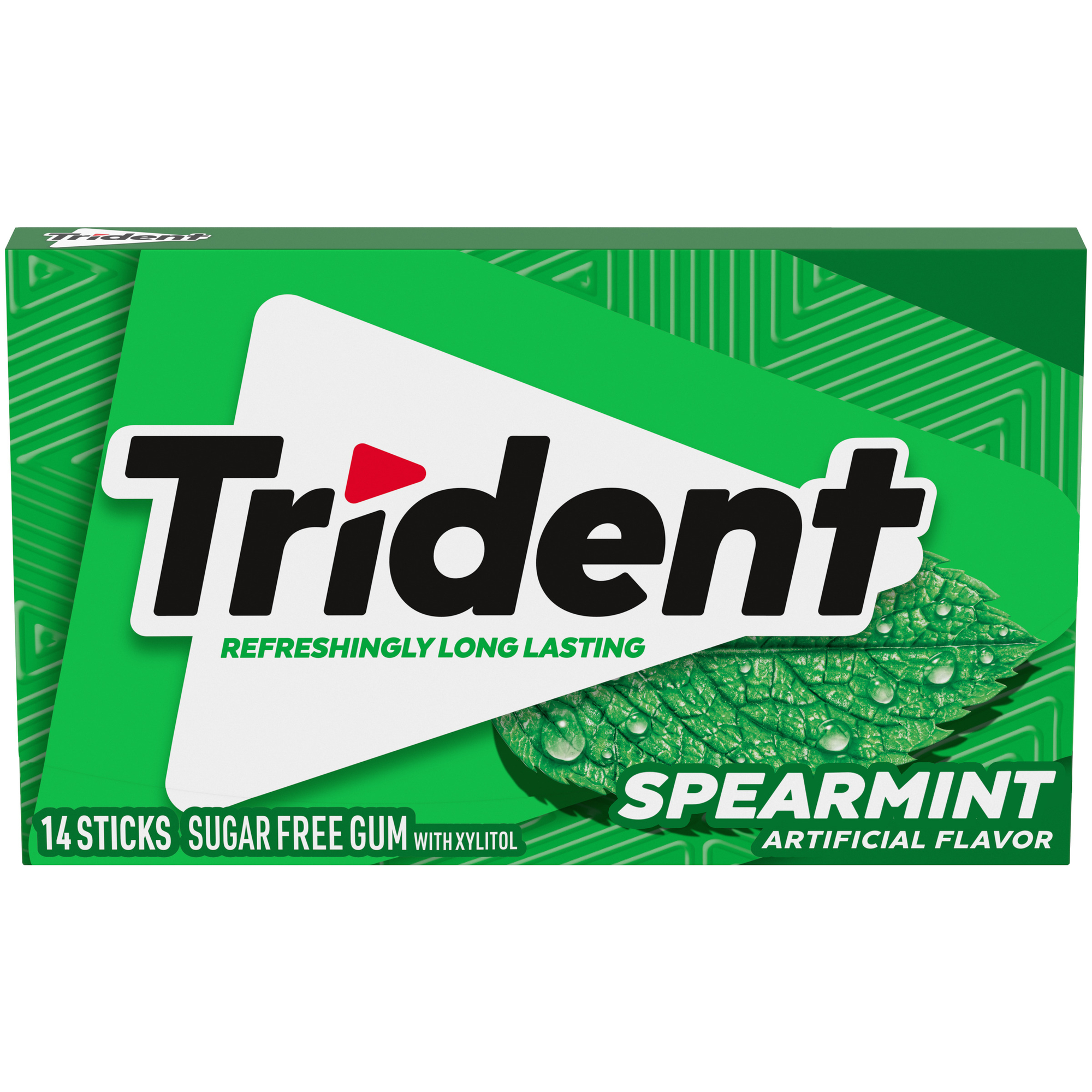 Trident® Spearmint Sugar-Free Gum - 14 Sticks
