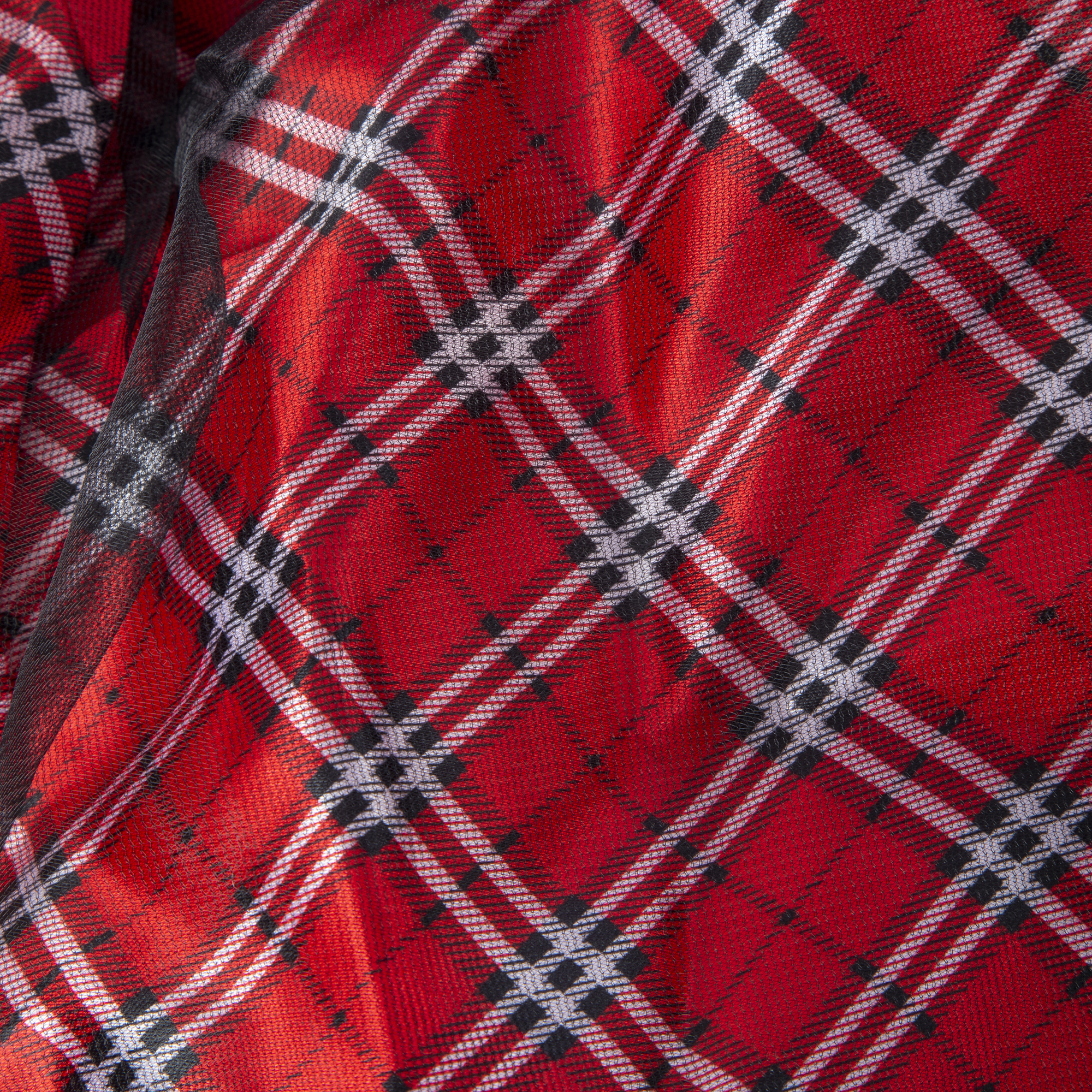 Halloween Red Plaid Tutu Skirt