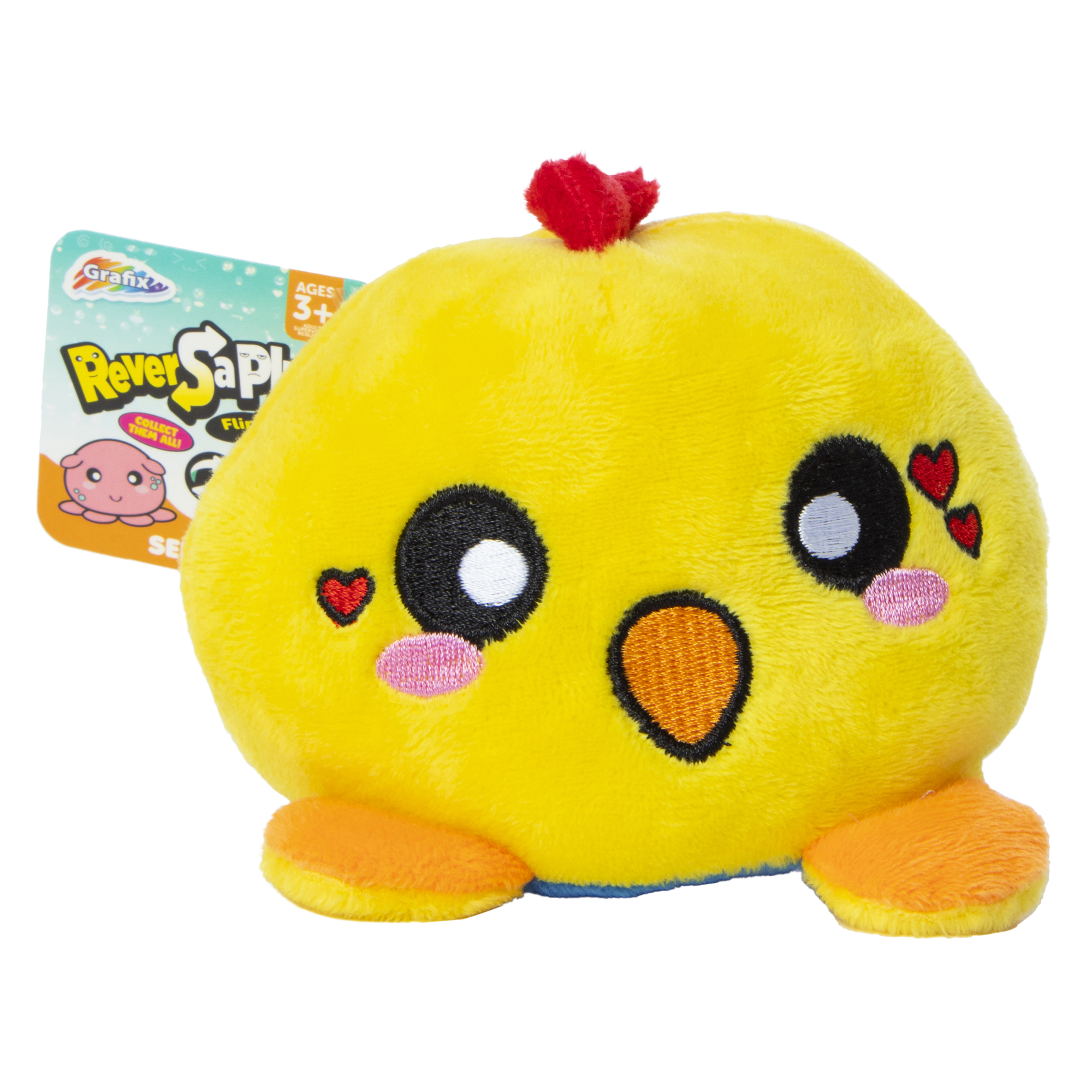 Reversible Mood Plushie 3in