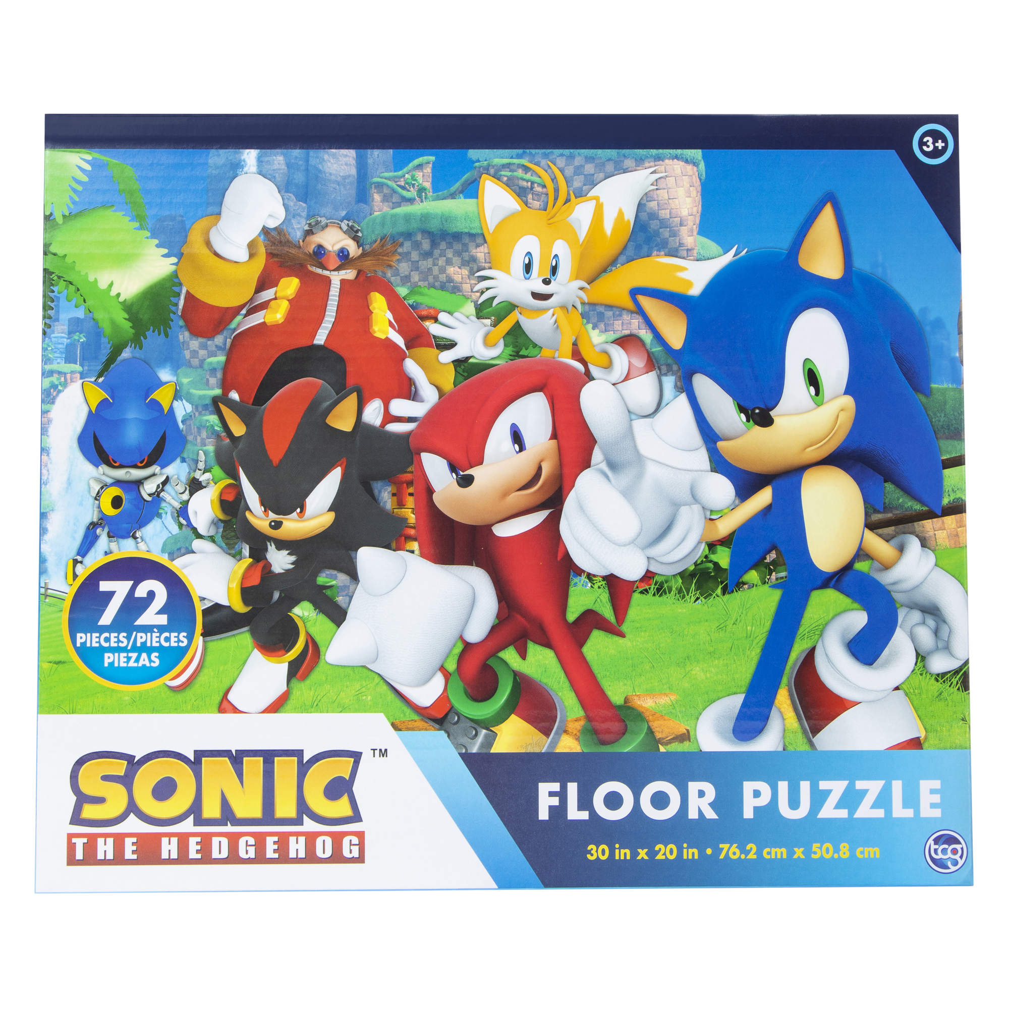 Sonic The Hedgehog™ Floor Jigsaw Puzzle 72-Piece