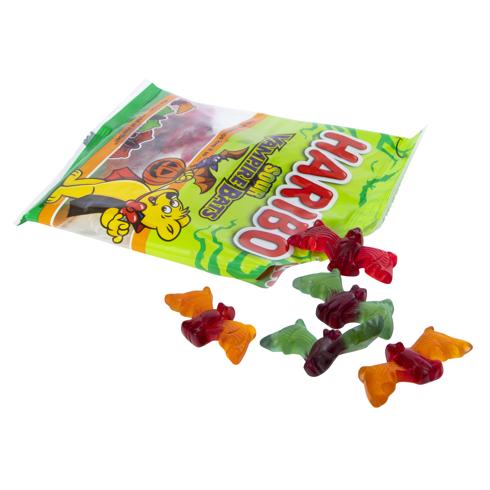 Haribo® Halloween Sour Gummi Vampire Bats 4oz
