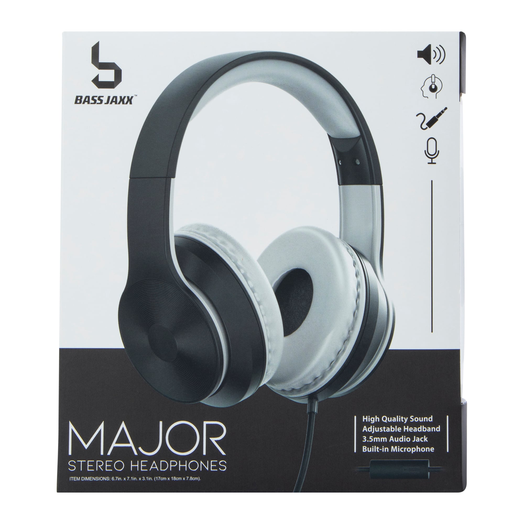 Duotone Wired Stereo Headphones With Microphone