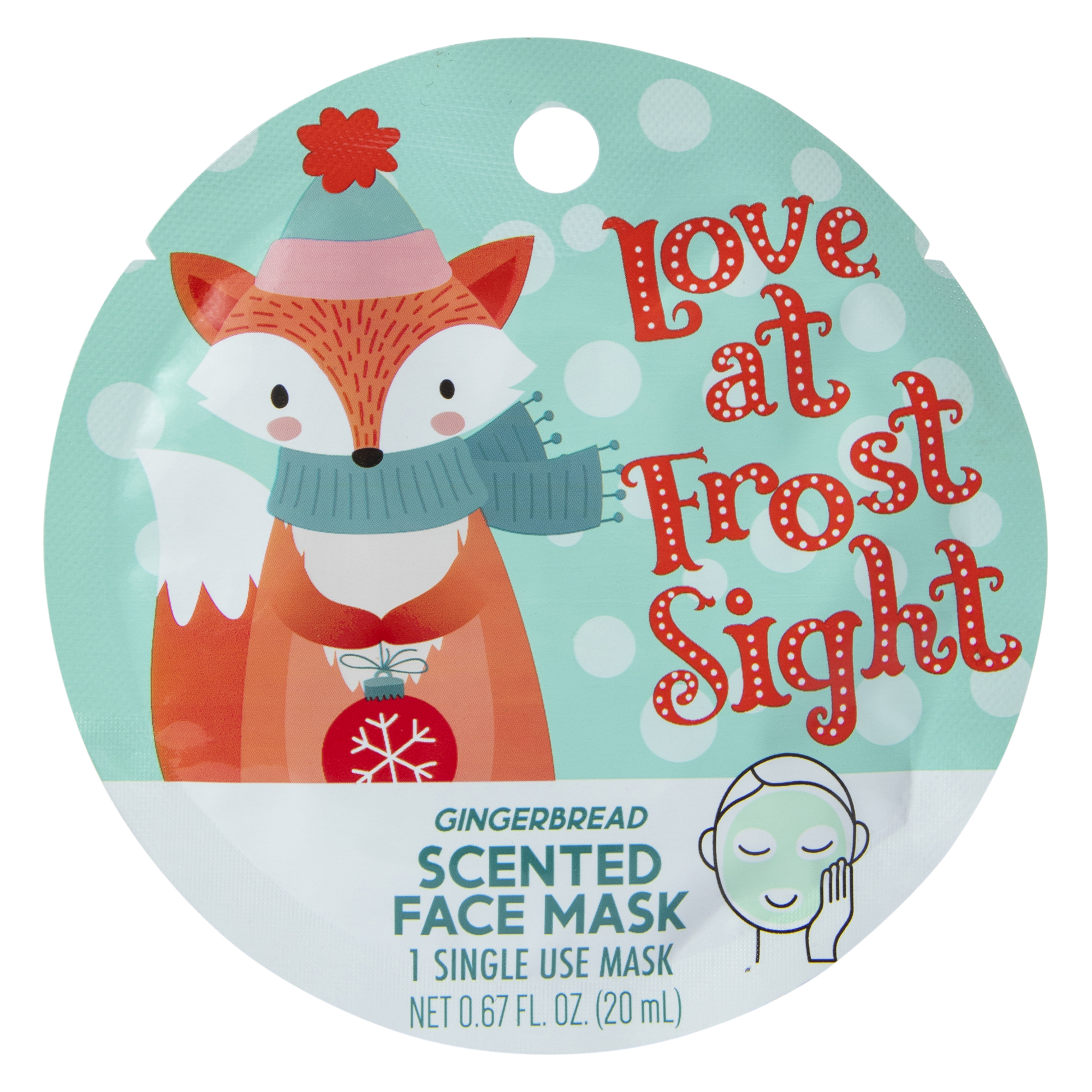 Holiday Scented Face Mask 0.67oz - Gingerbread