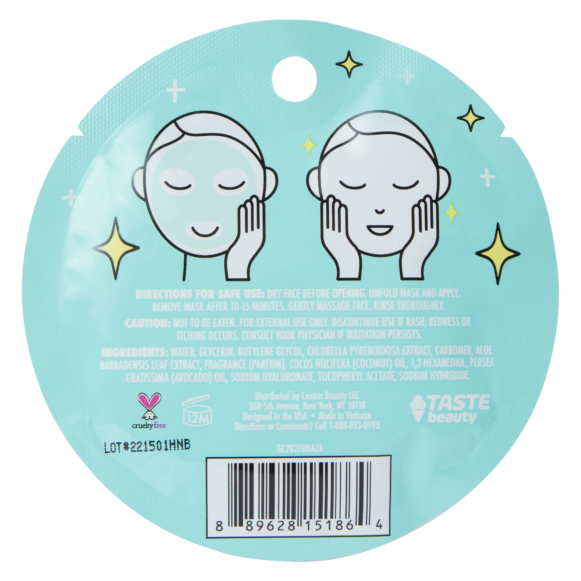 Holiday Scented Face Mask 0.67oz - Sugar Cookie