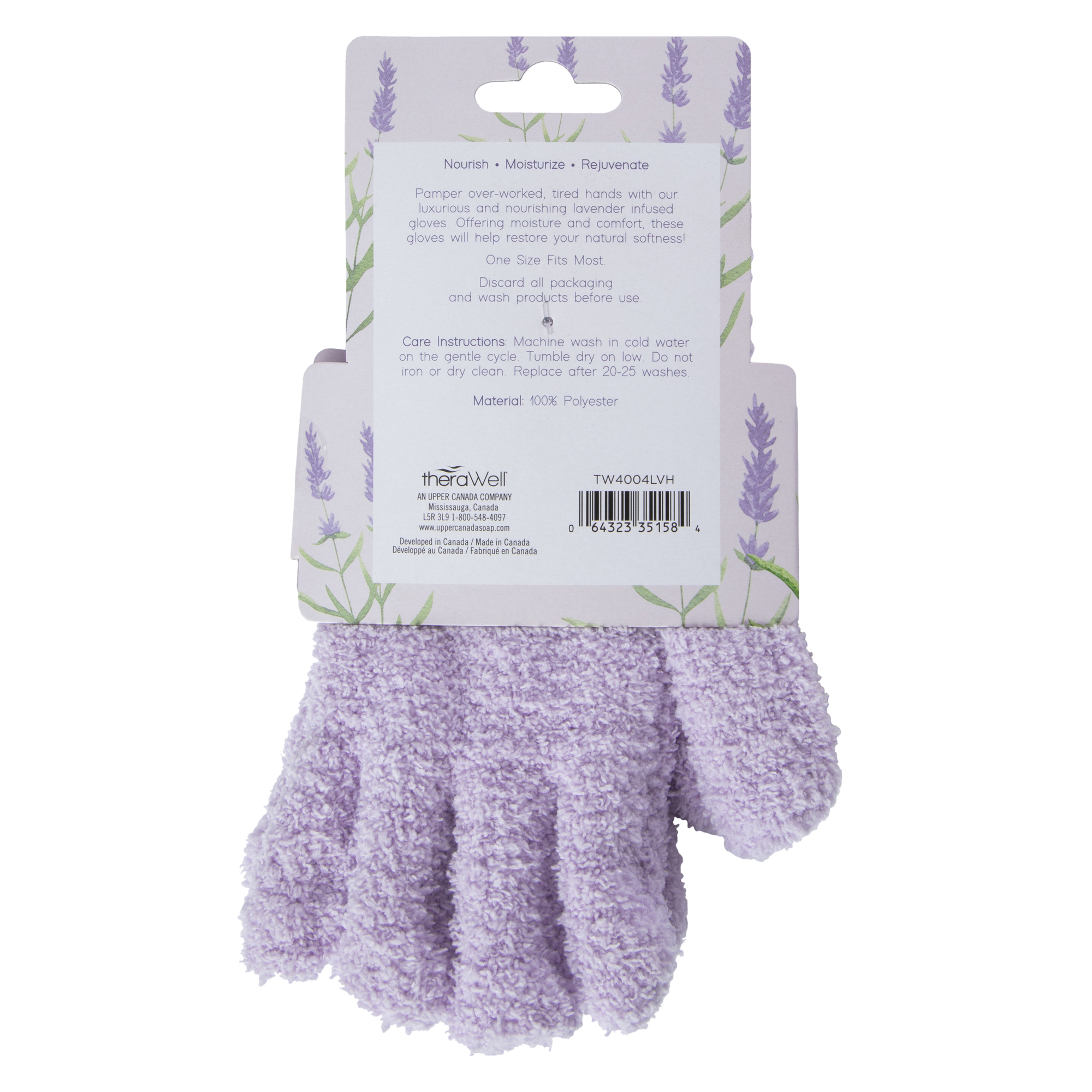 infused Moisturizing Gloves - Lavender