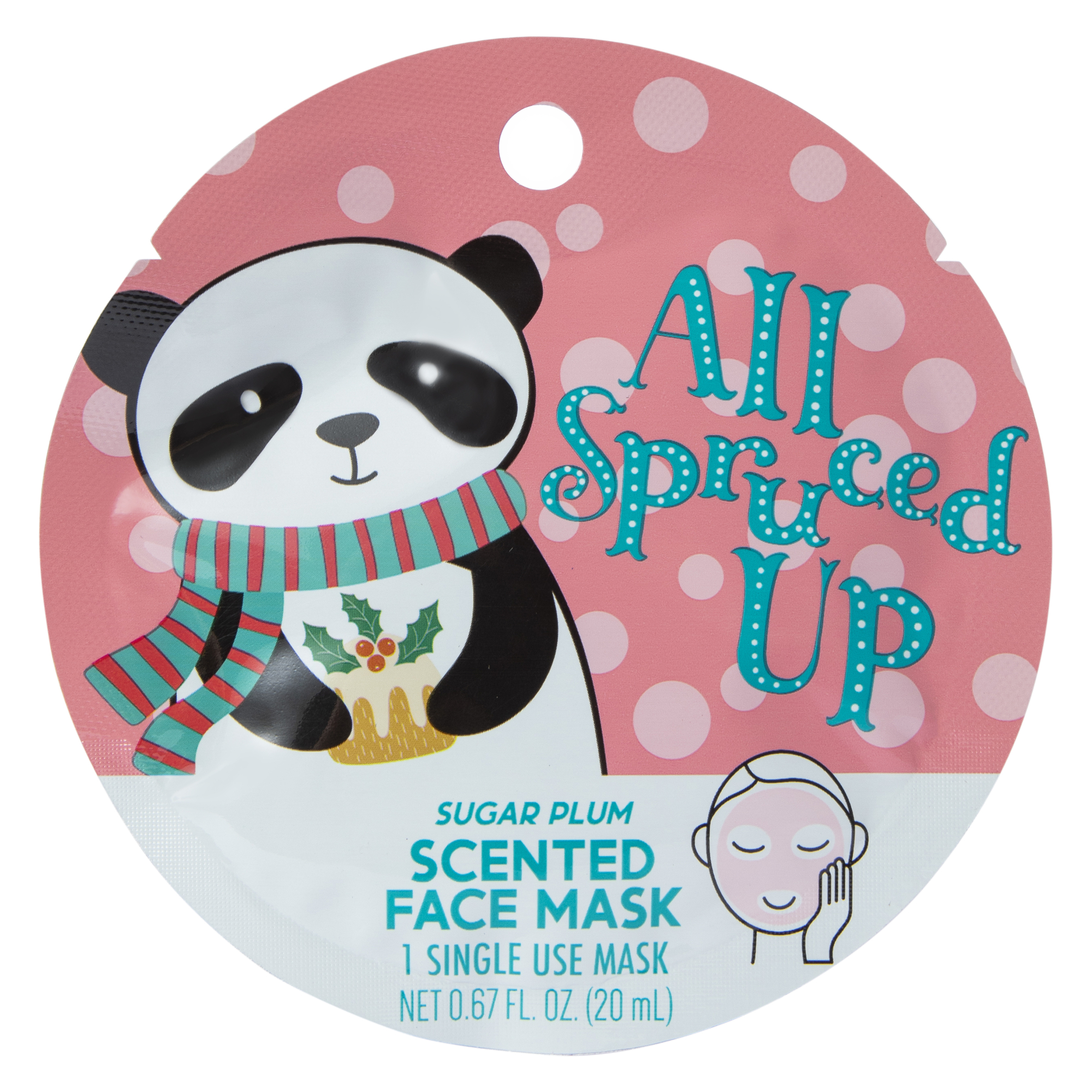 Holiday Scented Face Mask 0.67oz - Sugar Plum