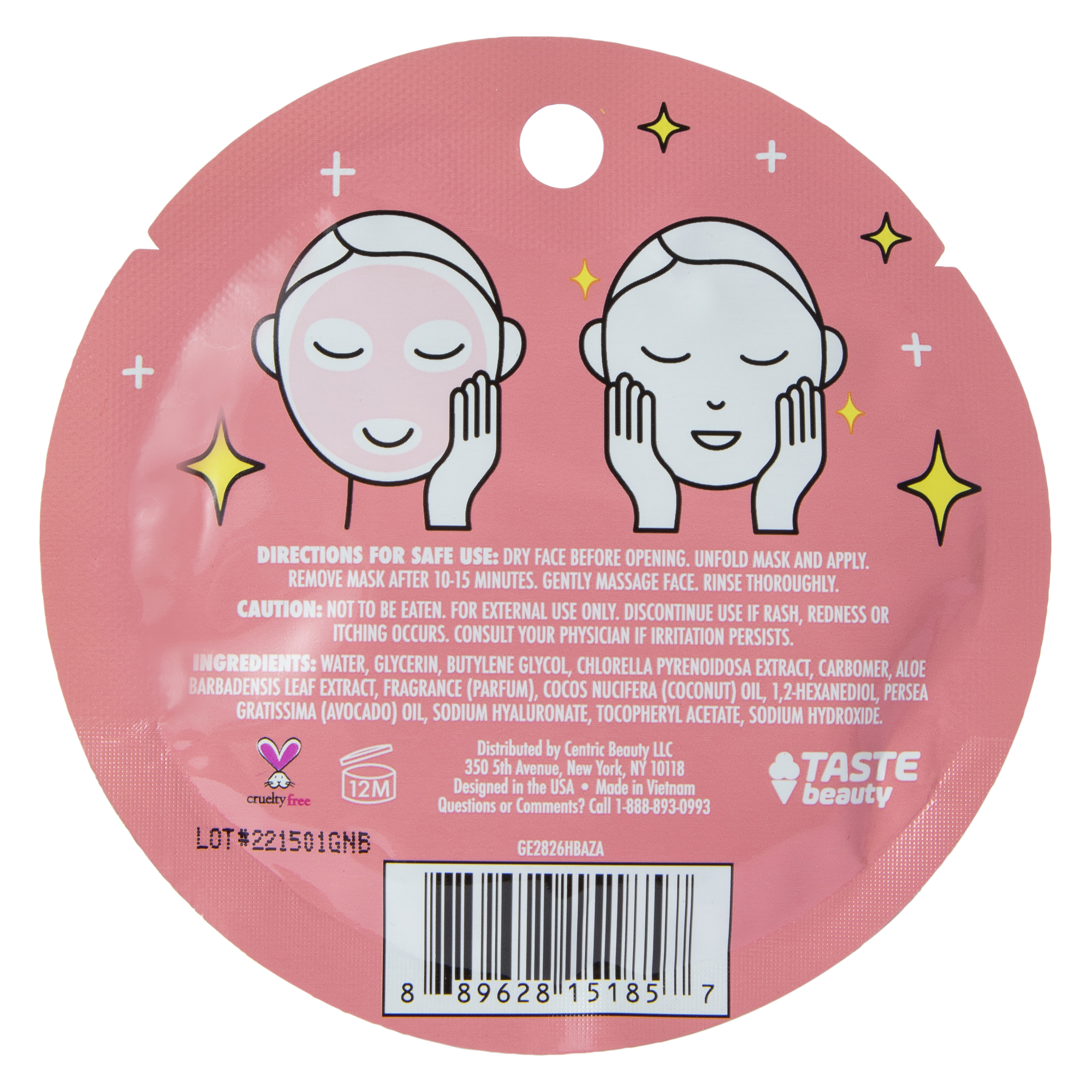 Holiday Scented Face Mask 0.67oz - Sugar Plum