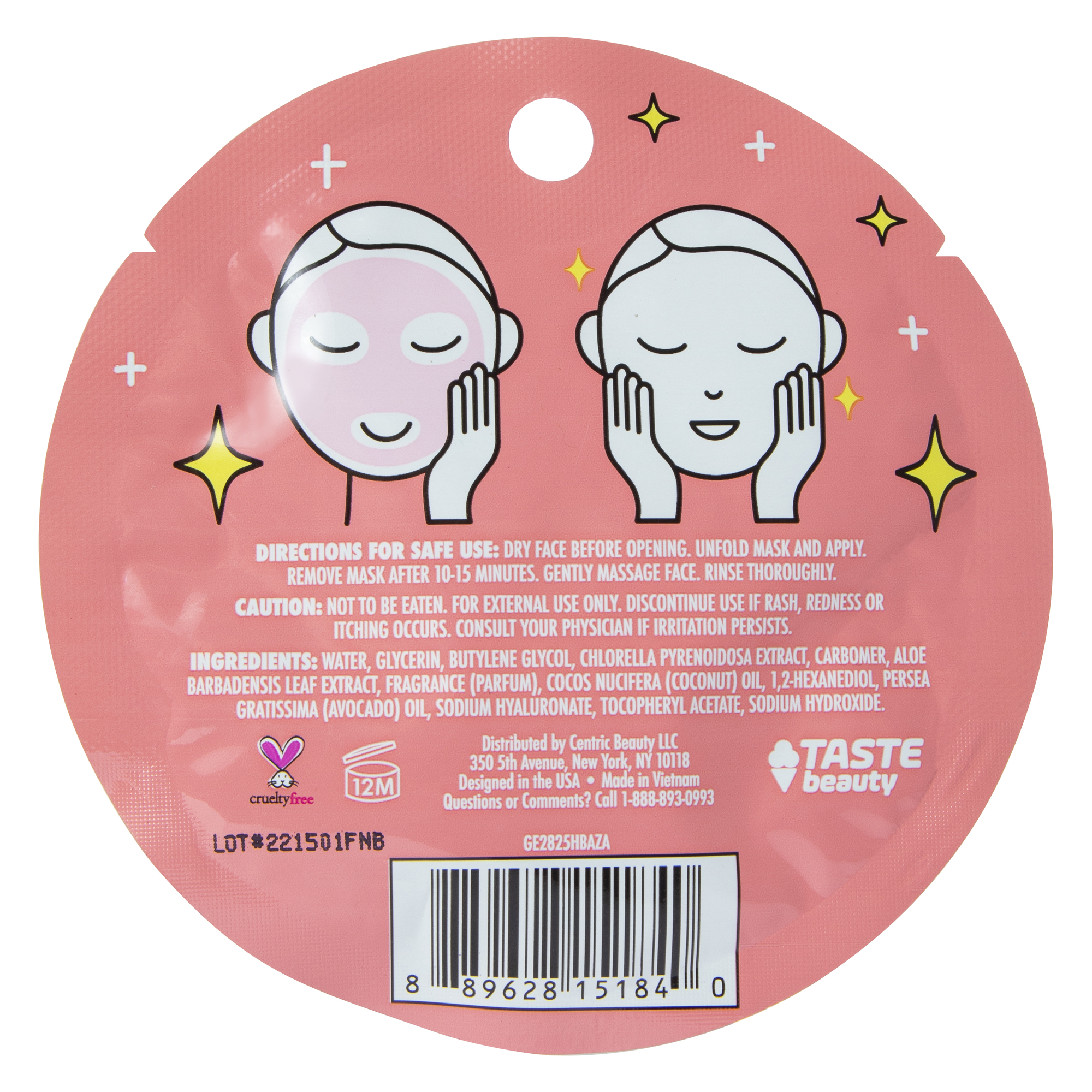 Holiday Scented Face Mask 0.67oz - Cookies 'N Cocoa